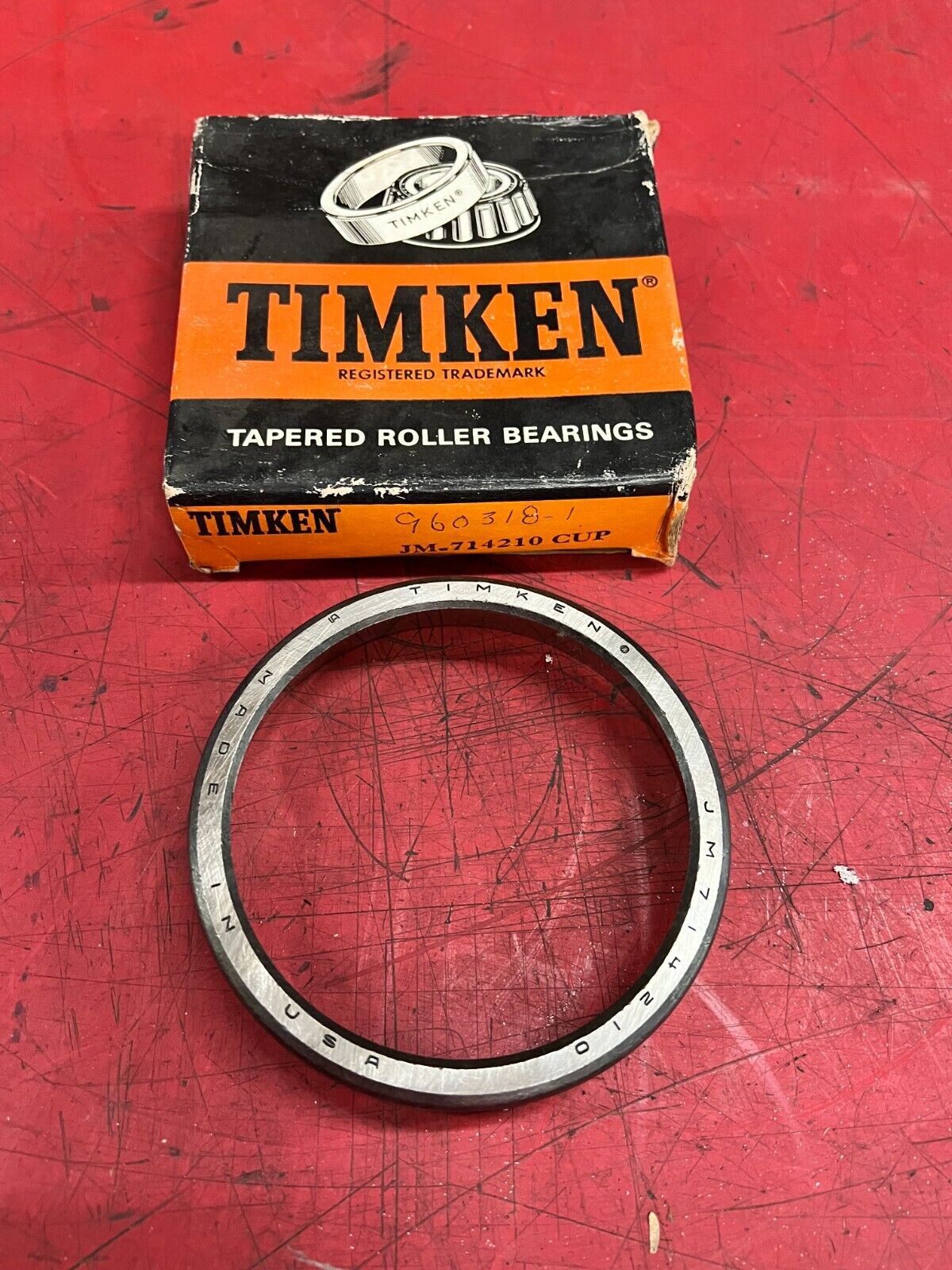 NEW IN BOX TIMKEN CUP JM-714210