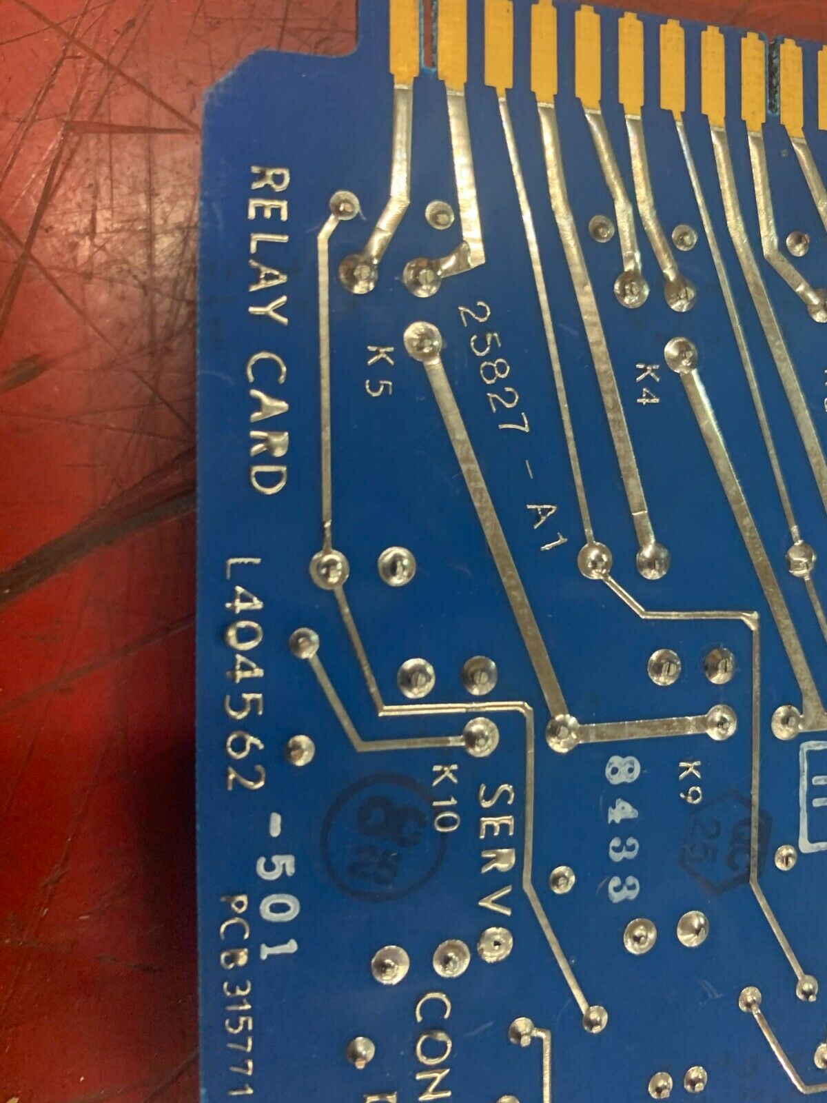 NEW OIL GEAR RELAY CORD L404-502-501