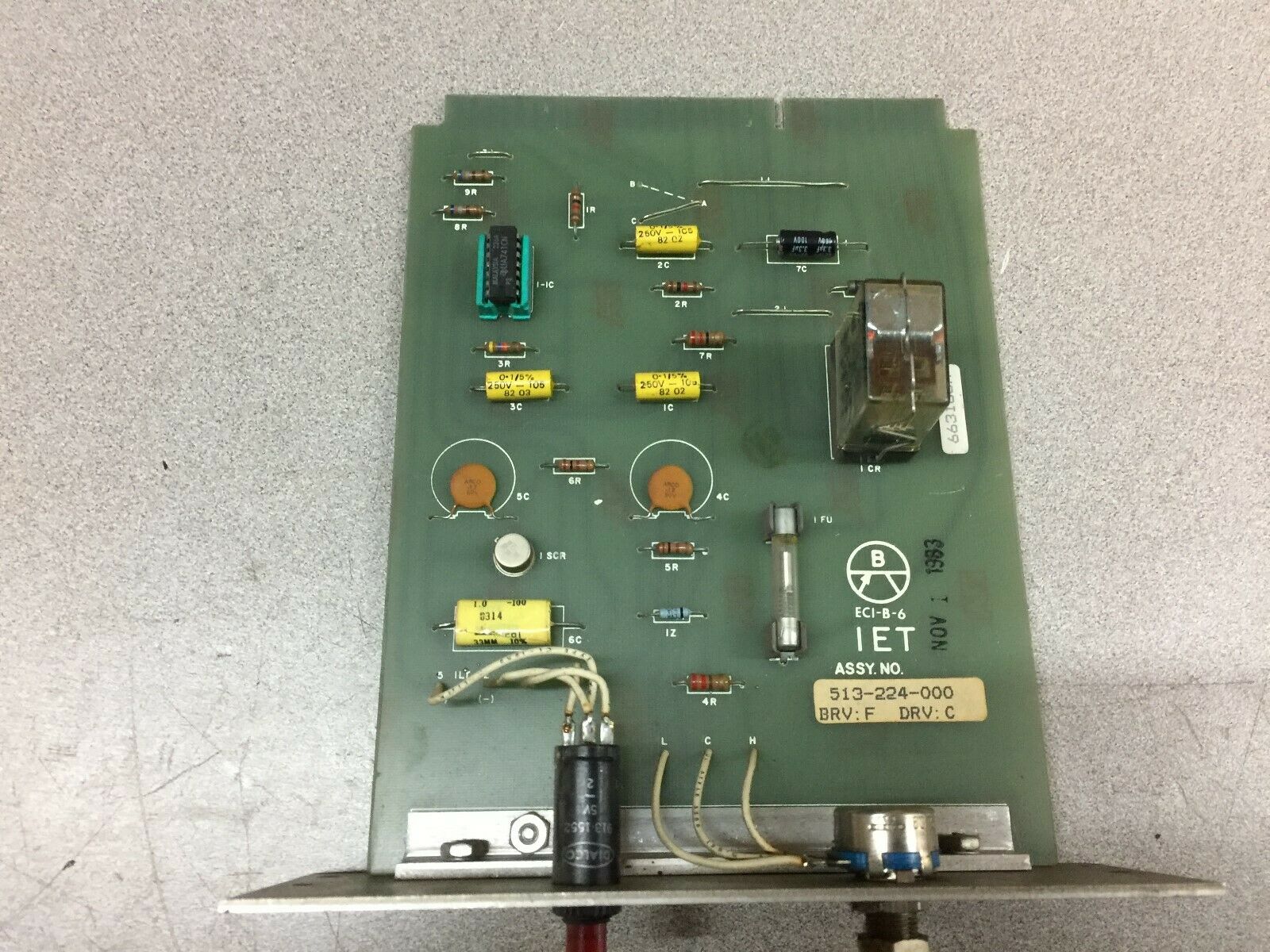 USED EMERSON CIRCUIT BOARD 513-224-000