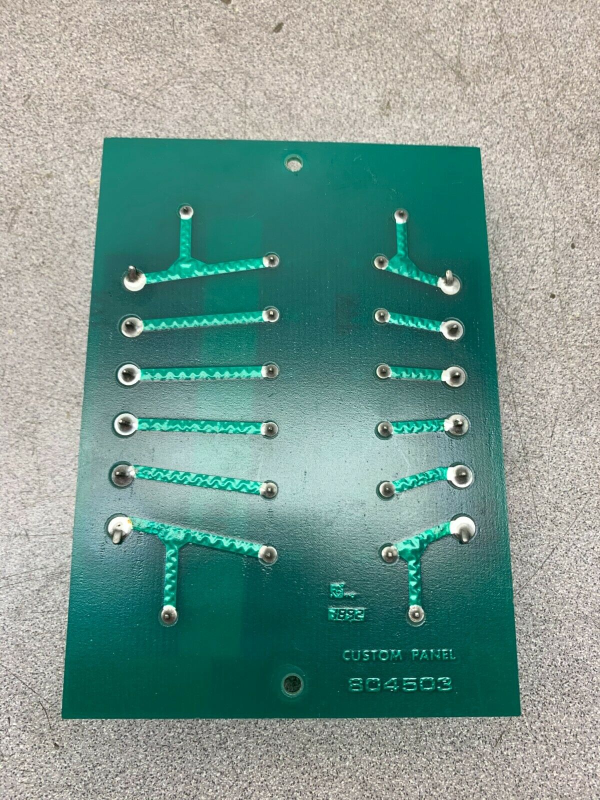 USED CUSTOM PANEL CIRCUIT BOARD 0-58801