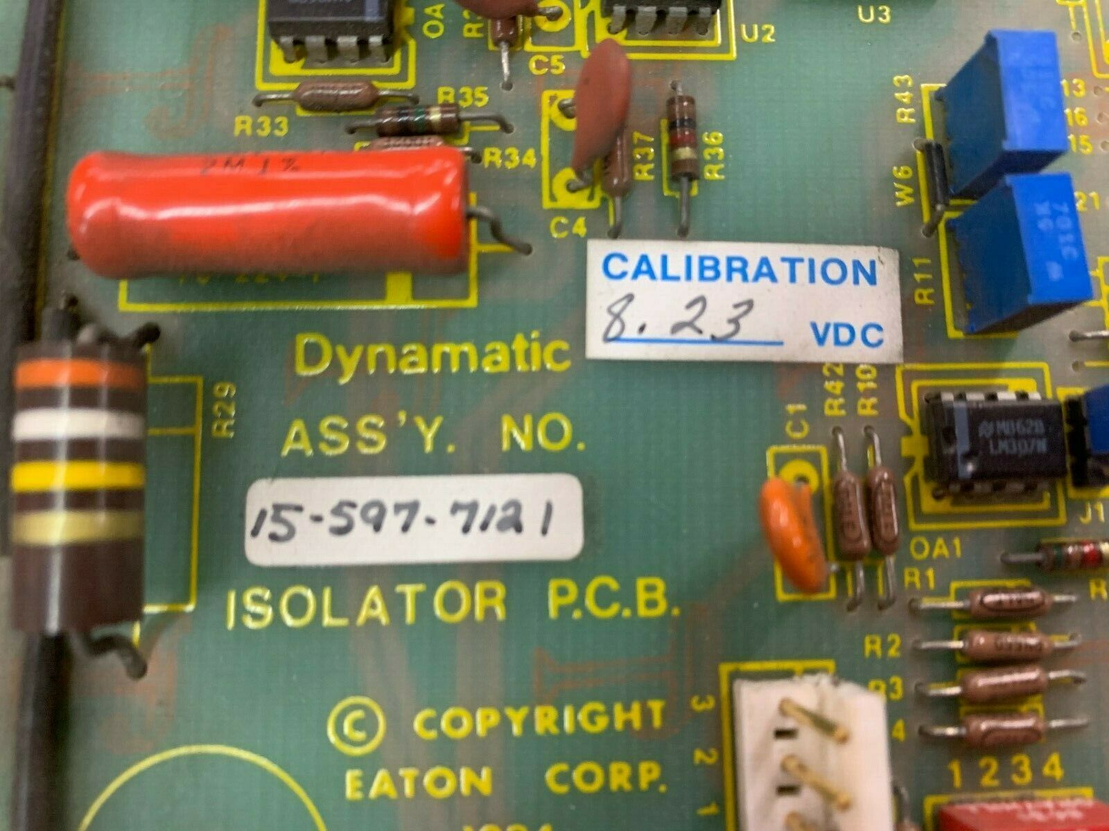 USED DYNAMATIC CIRCUIT BOARD 70-224-1