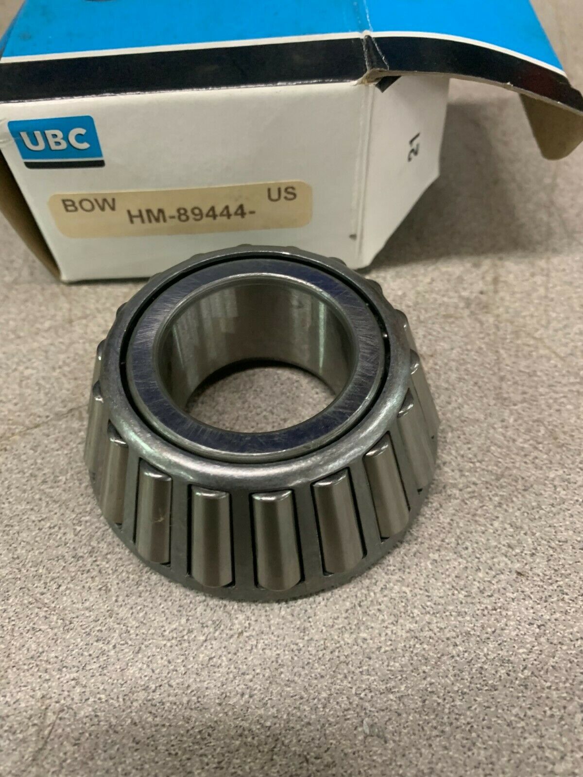 NEW IN BOX BOWER UBC TAPERED CONE BEARING HM89444