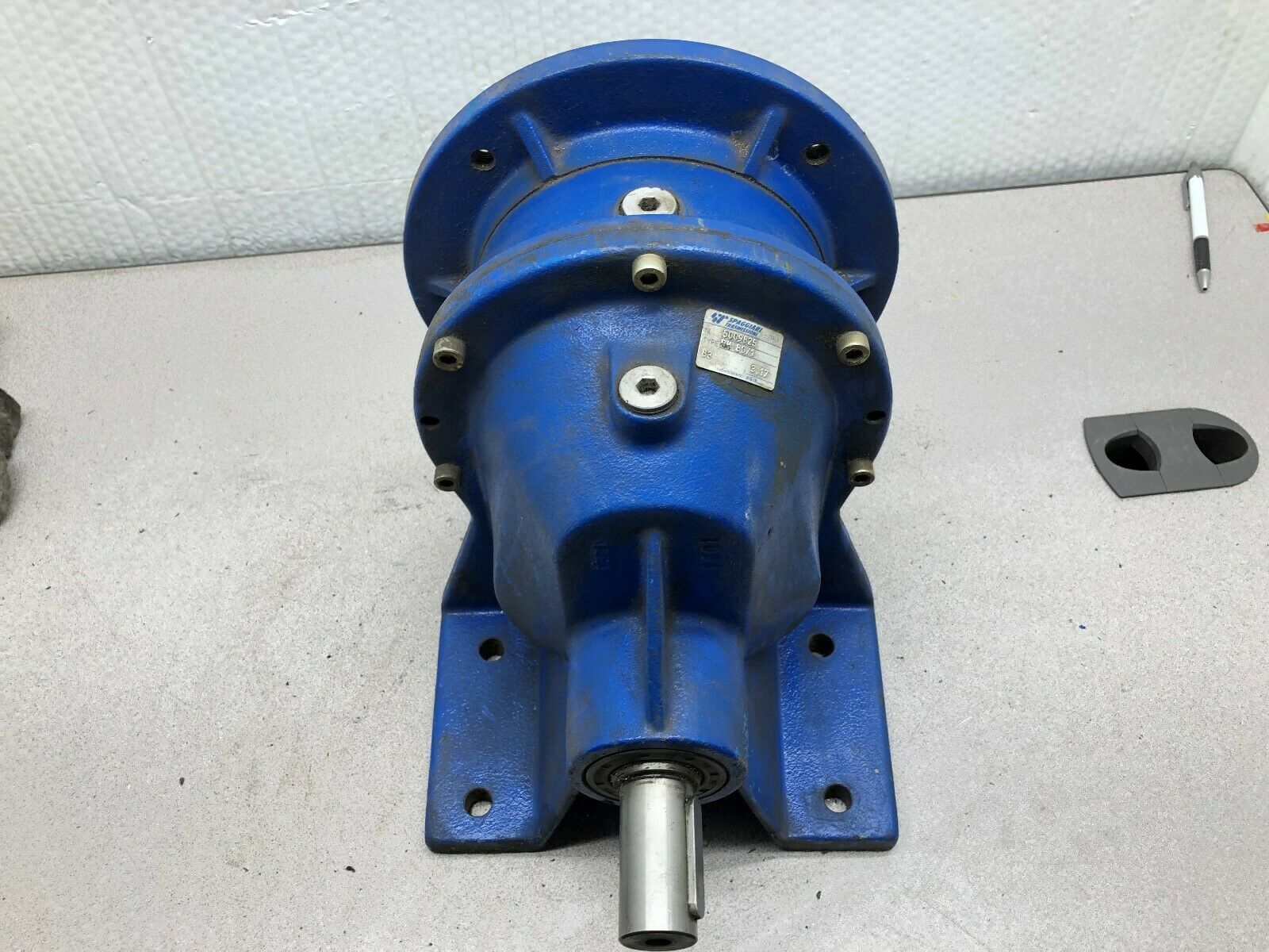 NEW NO BOX SPAGGIARI C-FACE GEAR REDUCER RM 80/1  /  5009825