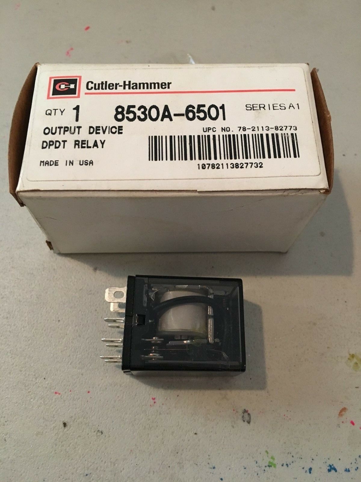 NEW IN BOX CUTLER HAMMER RELAY 8503A-6501