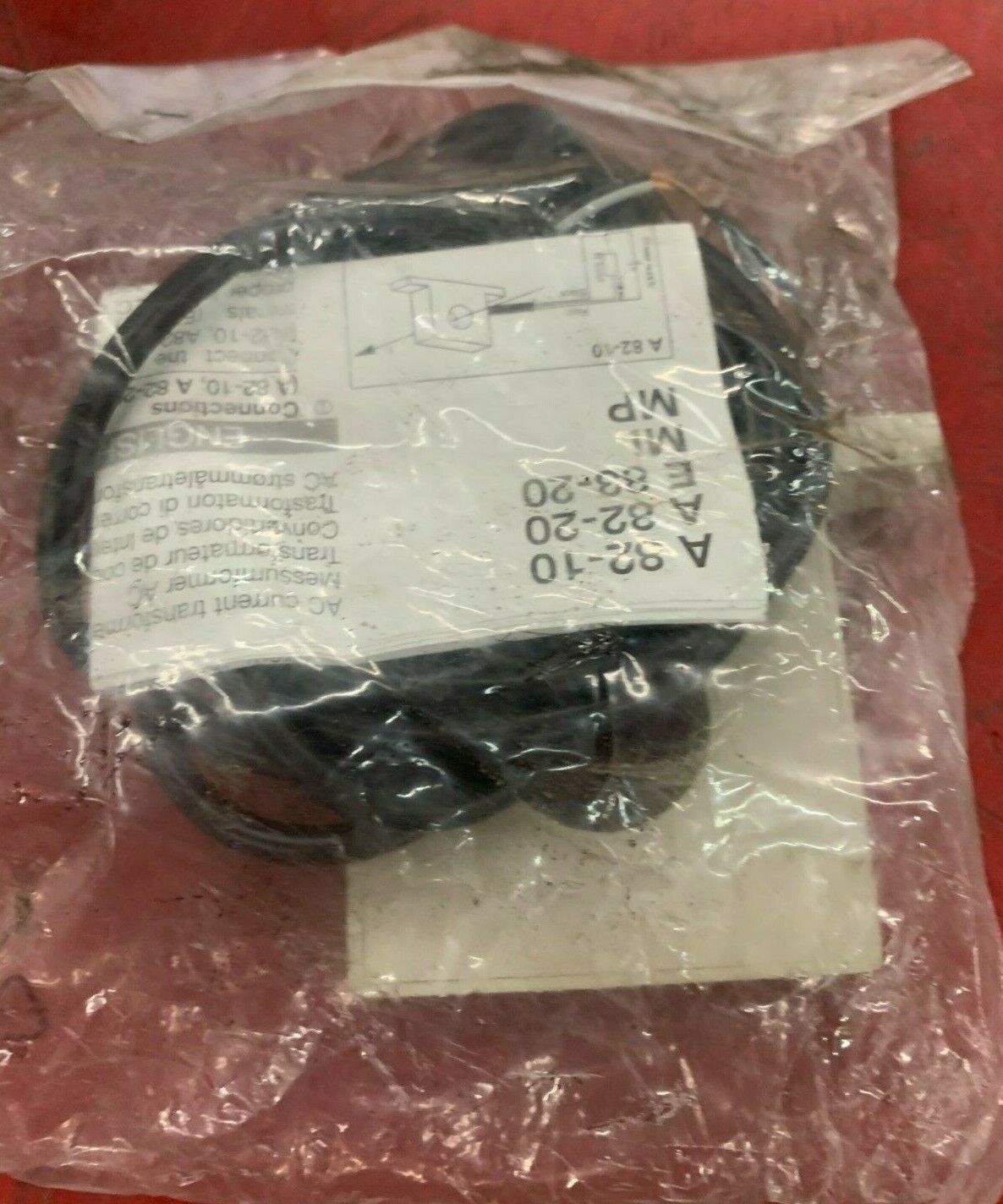 NEW IN PACKAGE CARLO GAVAZZI CURRENT TRANSFORMER A82-20100