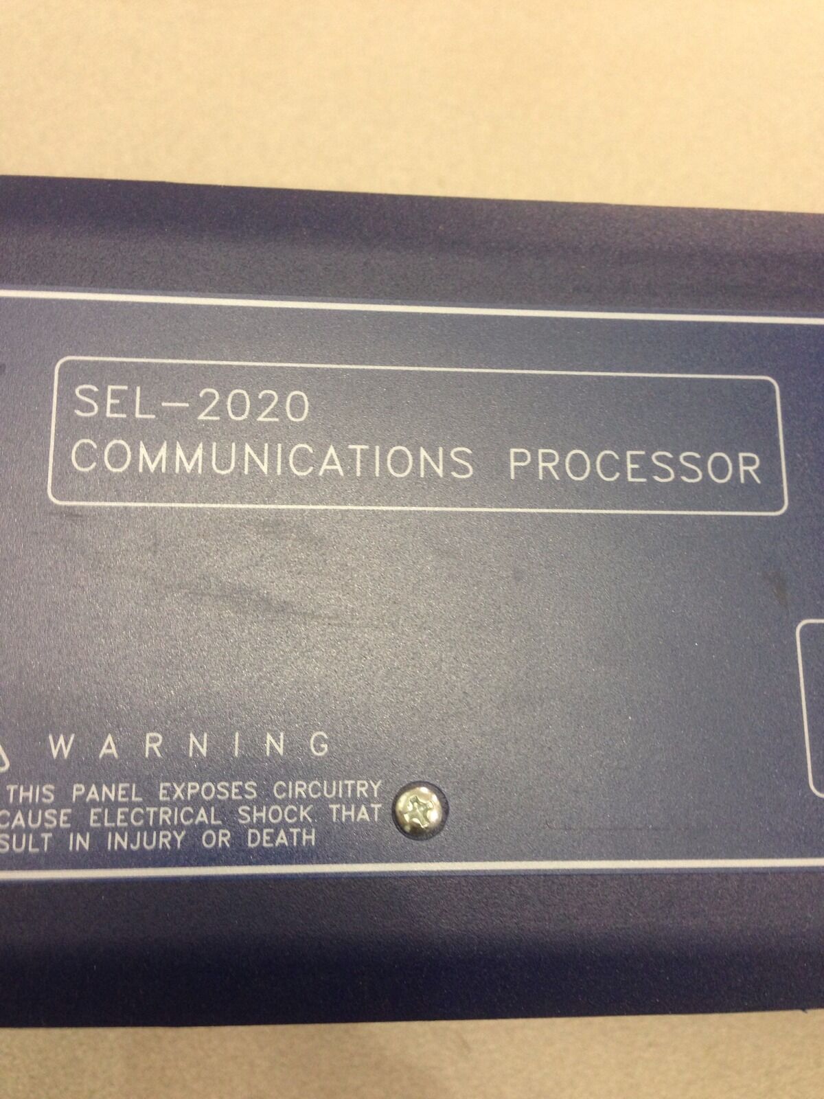 USED SCHWEITZER ENGINEERIMG LABORATORIES COMMUNICATIONS PROCESSOR SEL-2020