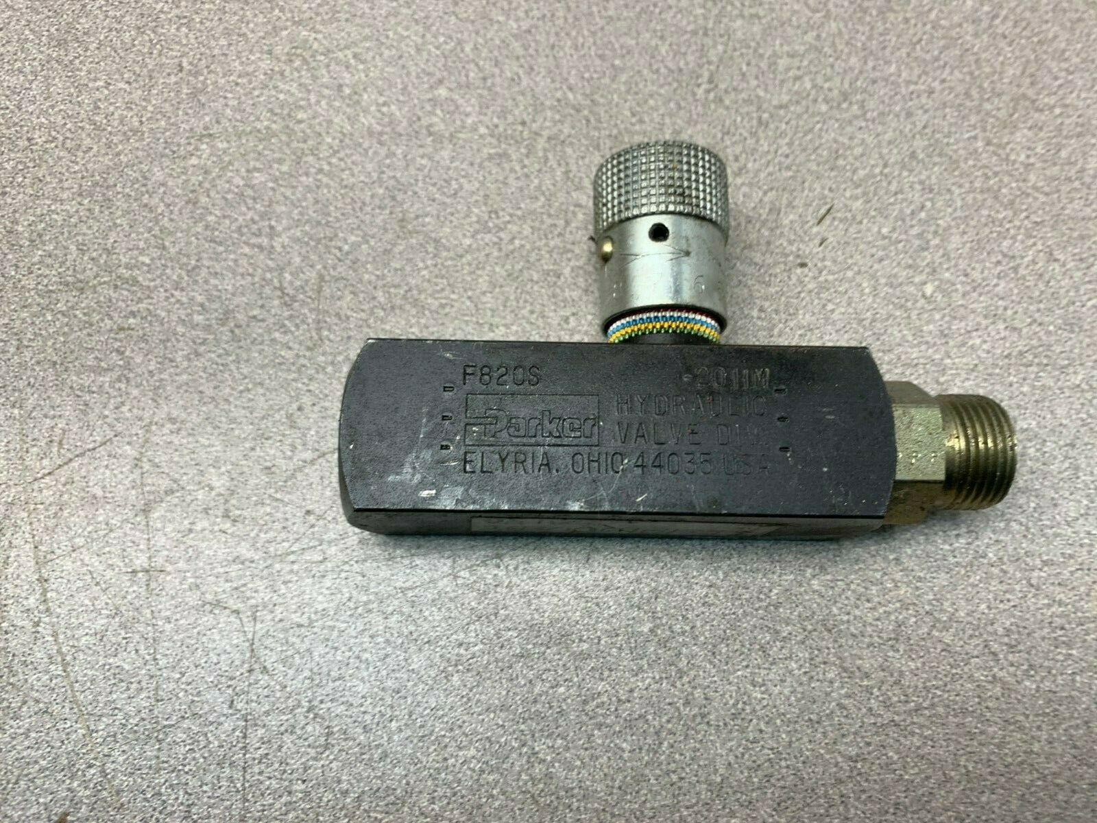 USED PARKER CHECK VALVE F8205