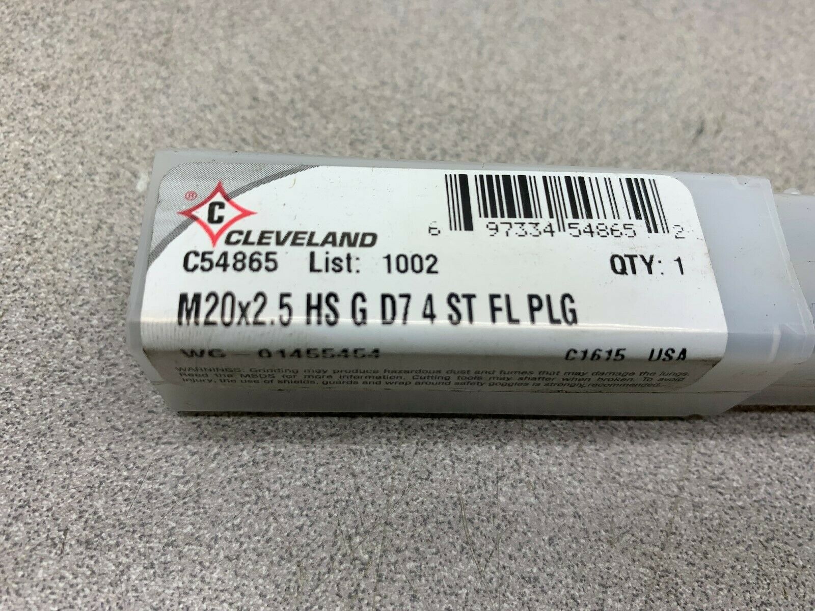 NEW NO BOX CLEVELAND HANDTAP C54865