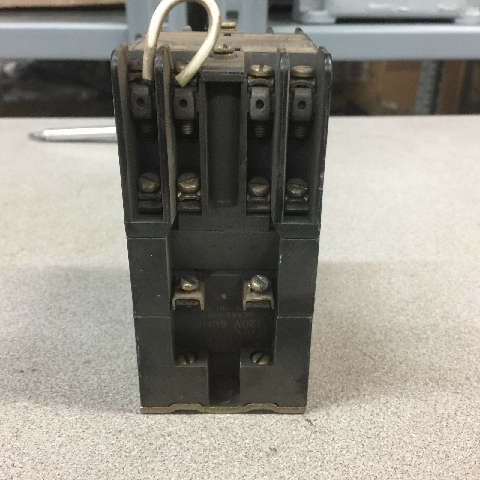 USED SQUARE D CONTROL RELAY 8501 LO-80