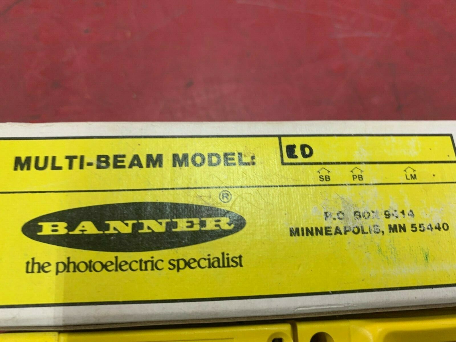 NEW IN BOX BANNER MULTI-BEAM BLOCK ED