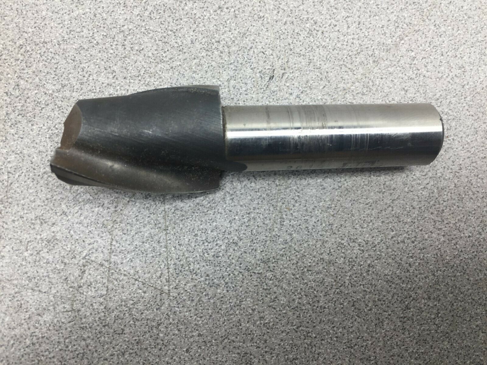 USED ILLINOIS TOOL 1" DIA 5/8 SHANK 2 FLUTES SINGLE END MILL 2619