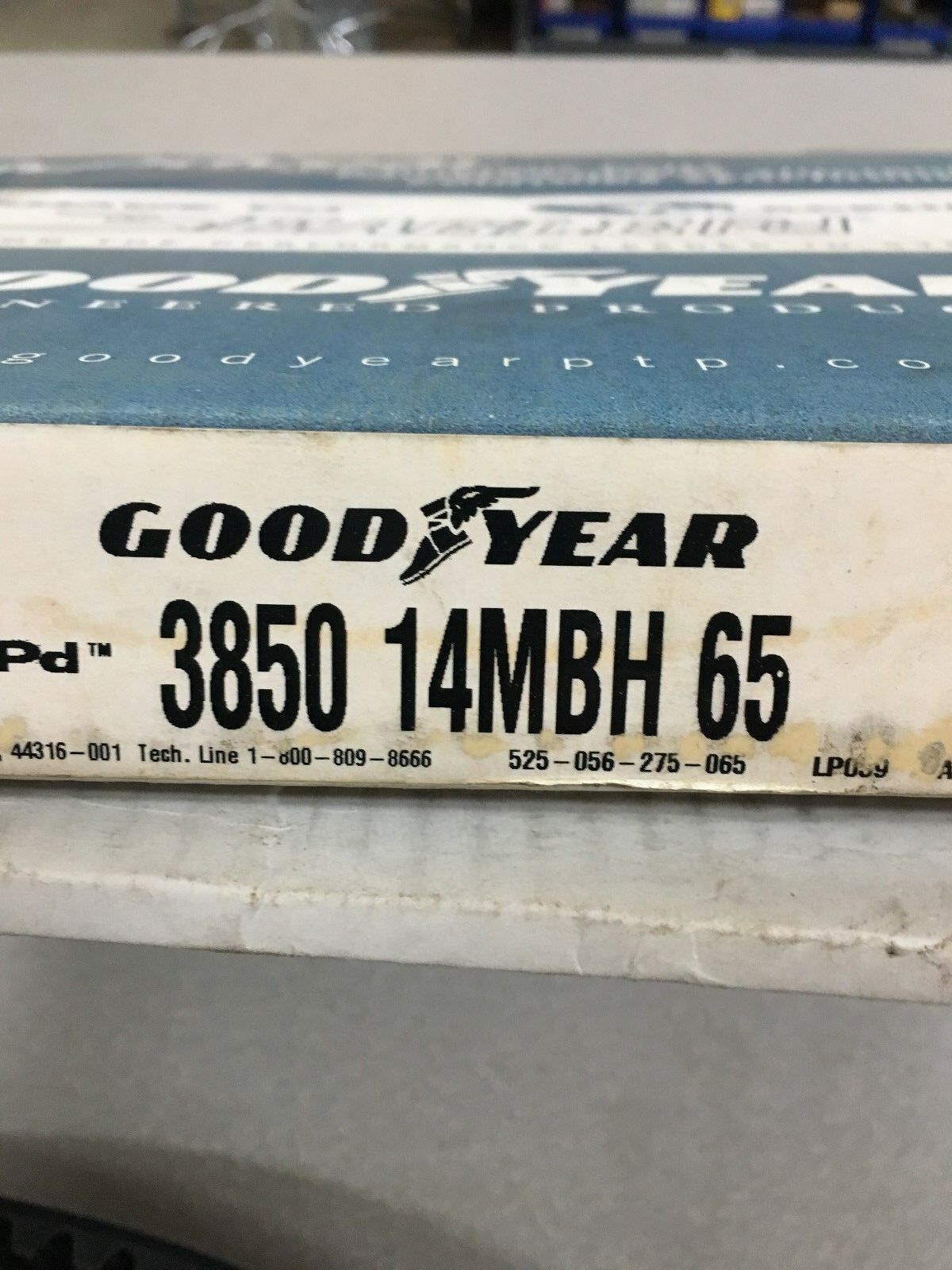 NEW IN BOX GOODYEAR BLACKHAWK PD SYNCHRONOUS BELT 3850 14MBH 65