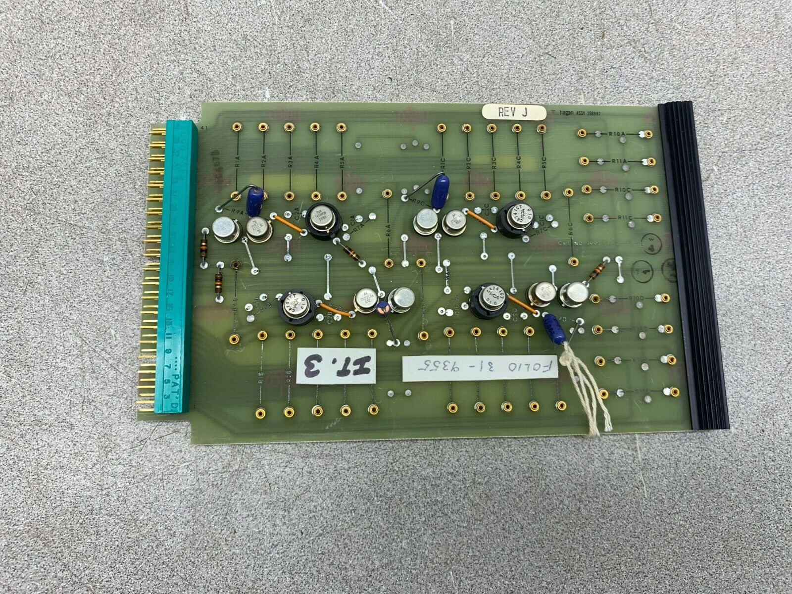 NEW NO BOX WESTINGHOUSE CIRCUIT BOARD 398887