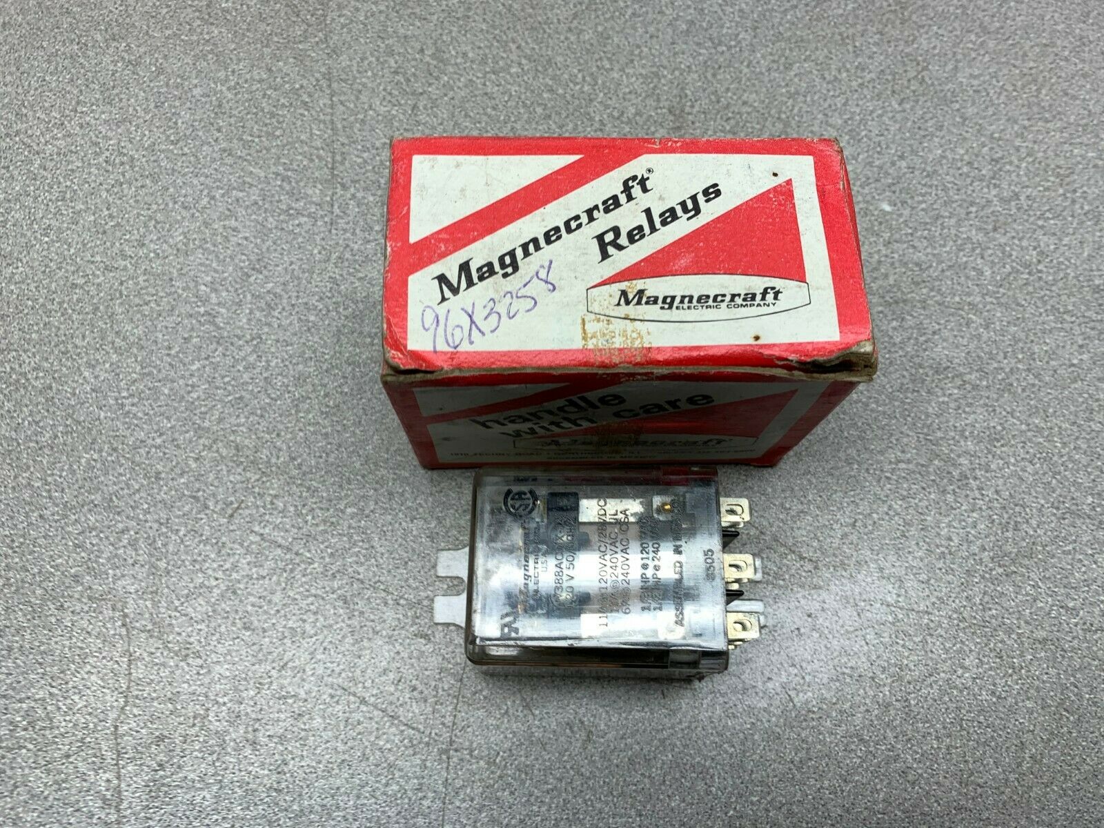 LOT OF 2 NEW IN BOX MAGNECRAFT RELAY W388PC0X-14