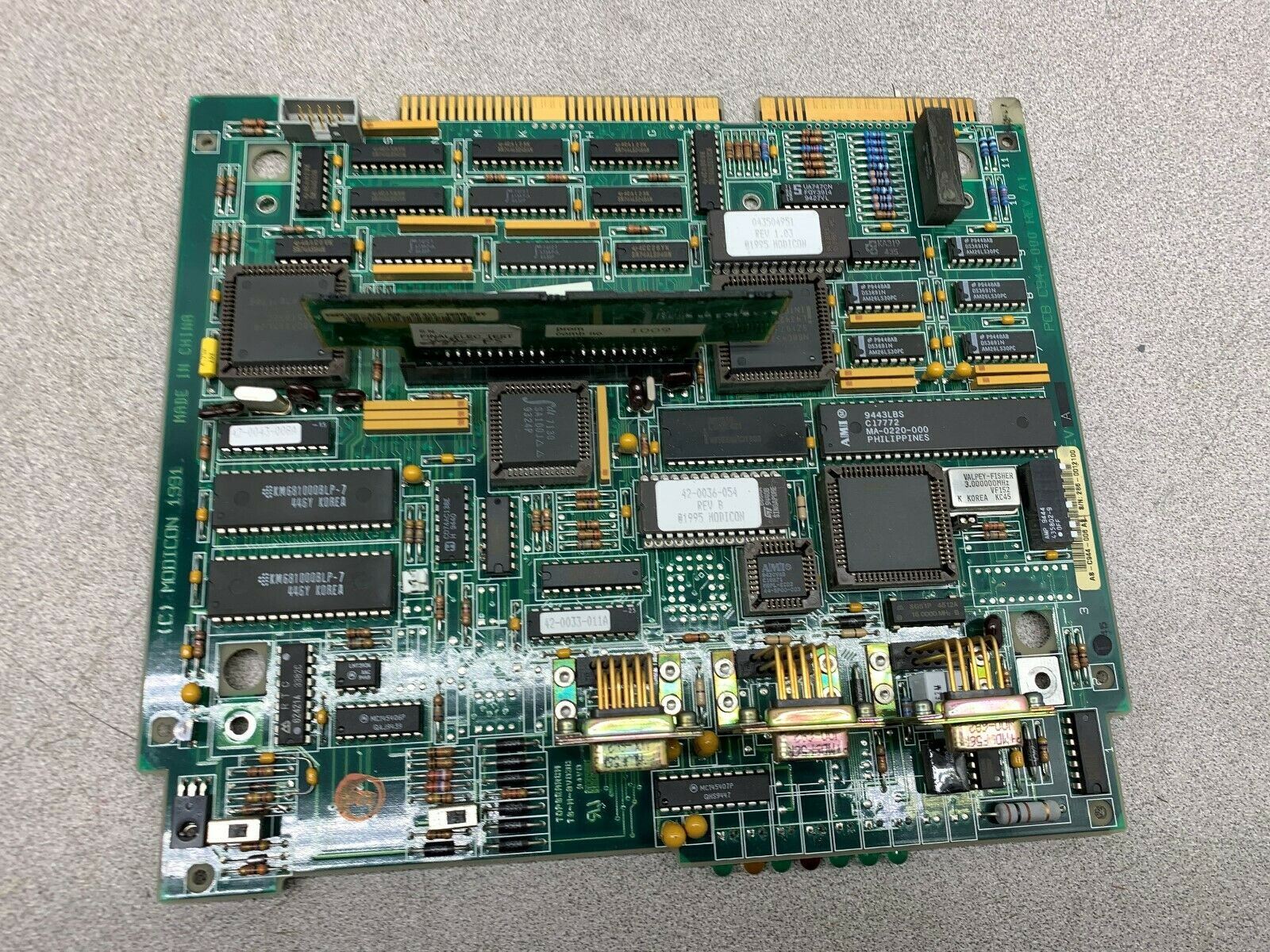 USED MODICON CIRCUIT BOARD AS-C944-006