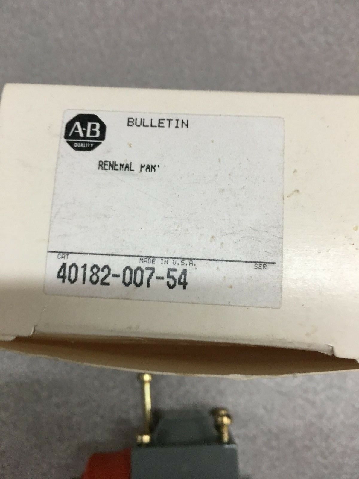 NEW IN BOX ALLEN-BRADLEY LIMIT SWITCH OPERATING HEAD 40182-007-54