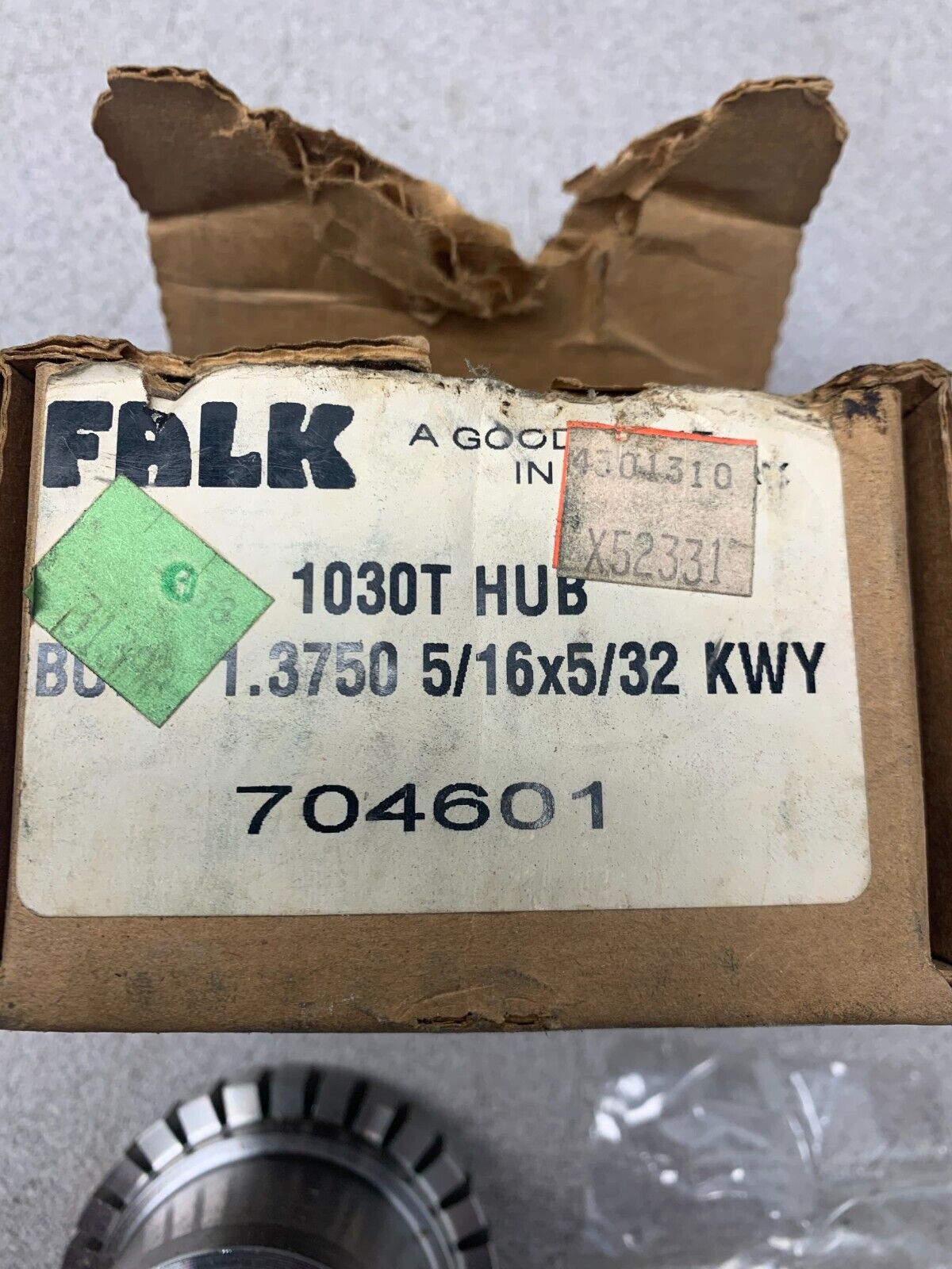 NEW IN BOX FALK 1030T HUB 1.3750 BORE 5/16X5/32 KWY 704601