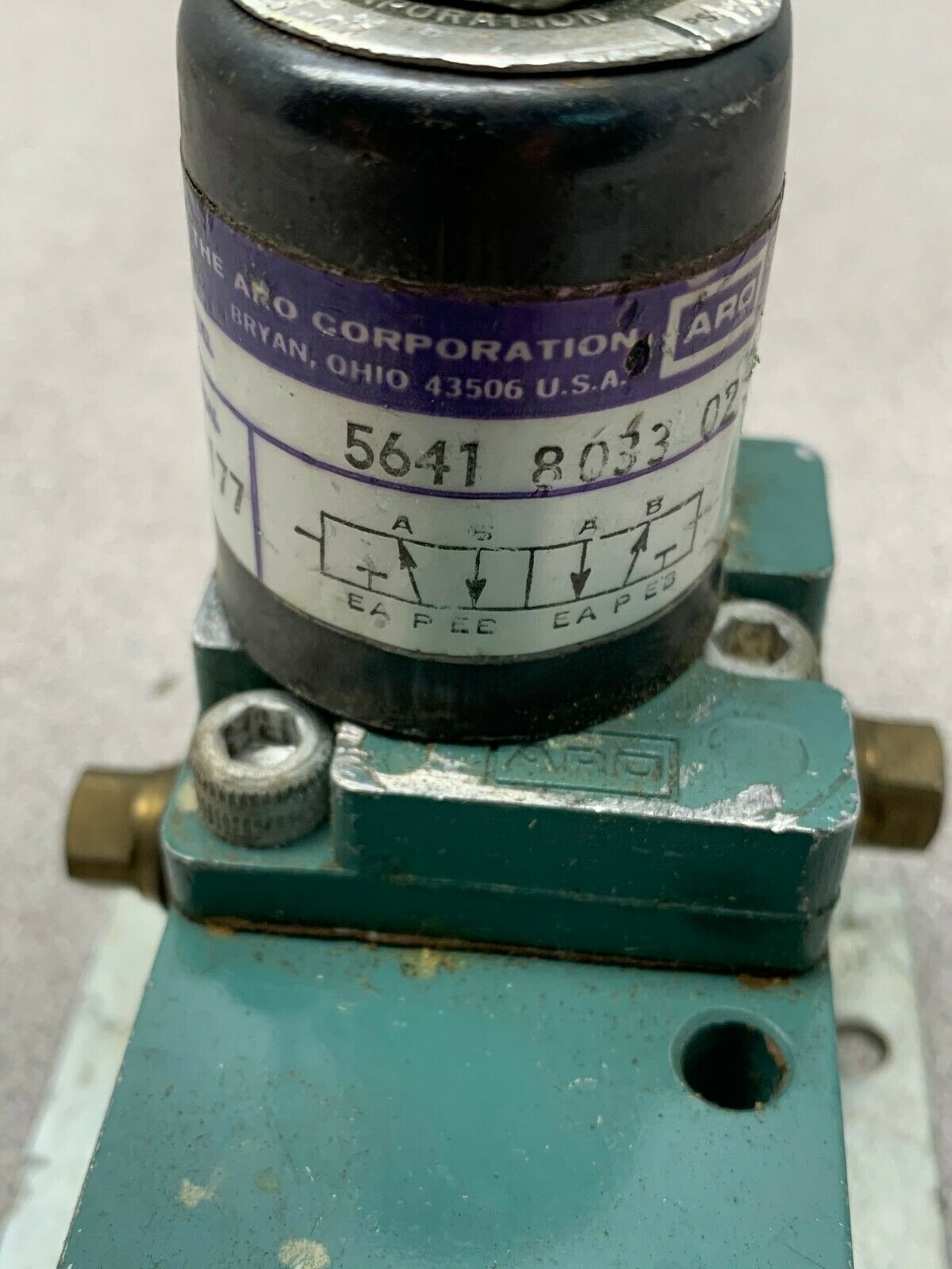 USED ARO SOLENOID VALVE 5641 8033 02