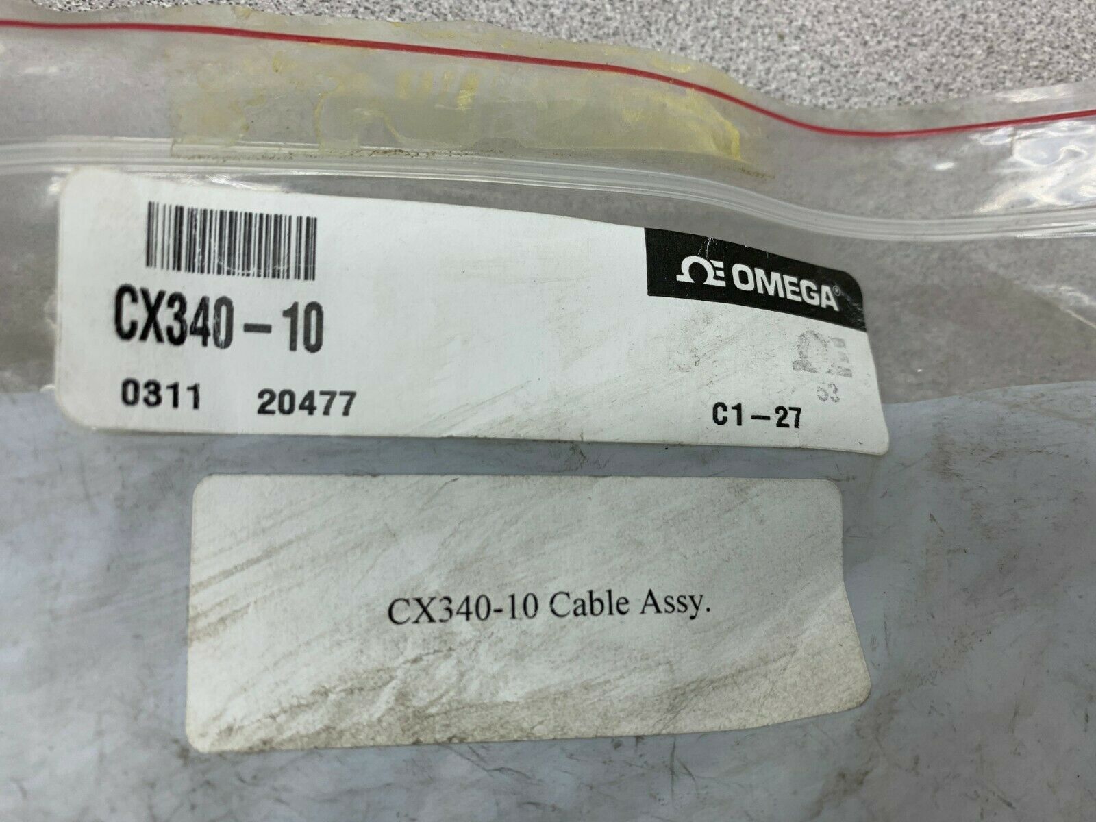 NEW IN BAG OMEGA CABLE ASSEMBLY CX3040-10