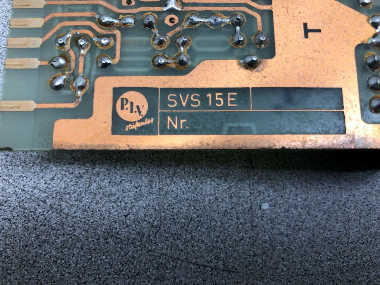 USED PIV TIMER CIRCUIT BOARD SVS-15E