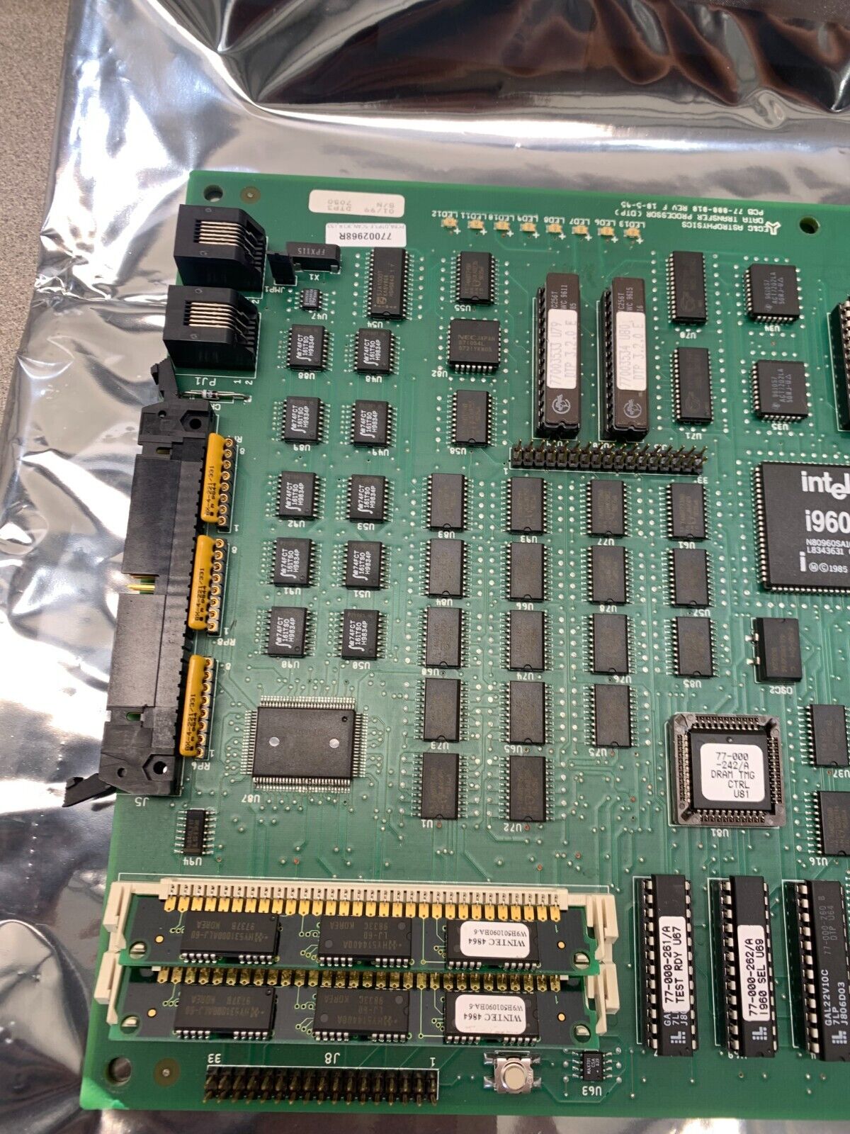 REMAN EG&G ASTROPHYSICS BOARD 77-000-010 PROCESSOR 77002968R