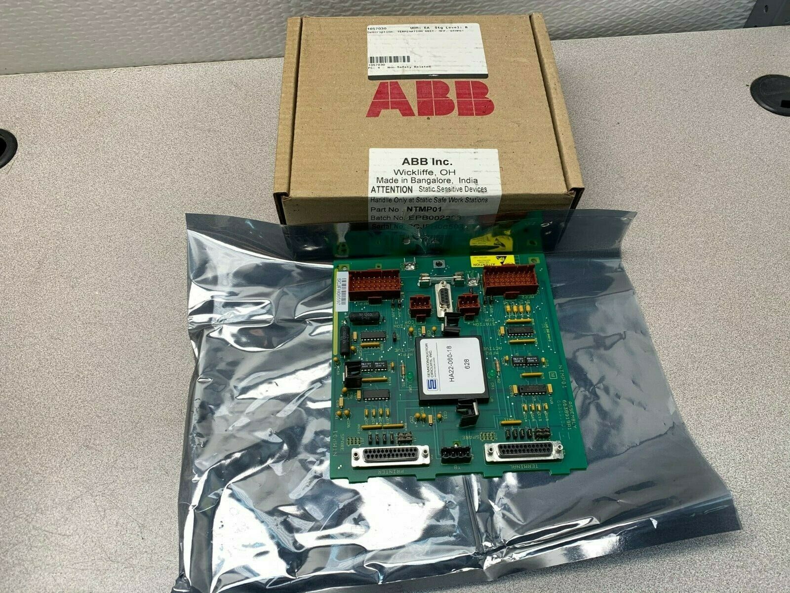 NEW IN BOX ABB 6638919A1 Termination Unit ASSEMBLY NTMP01