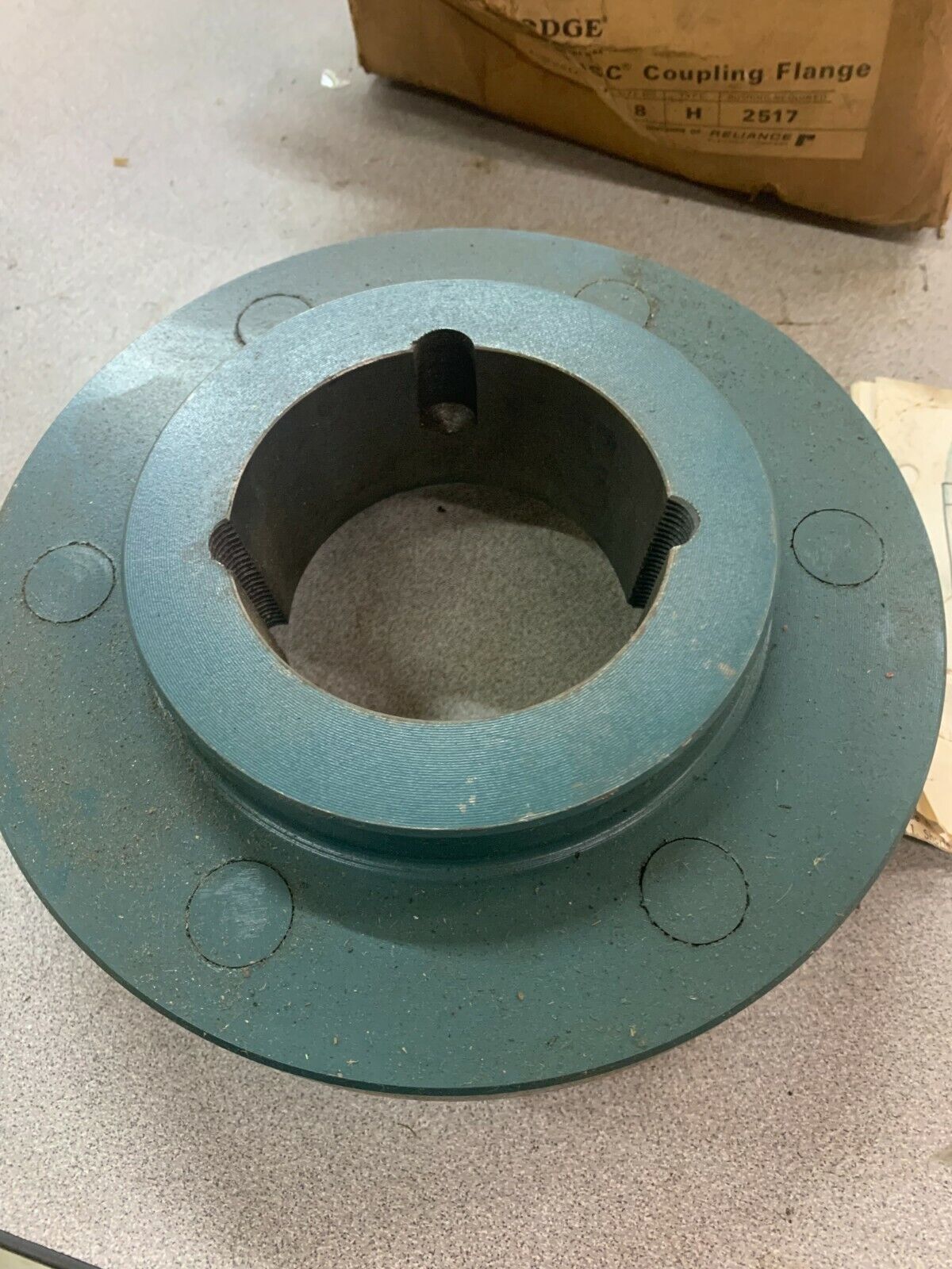 NEW IN BOX DODGE SIZE 8 TYPE H POLY-DISC COUPLING FLANGE 008047