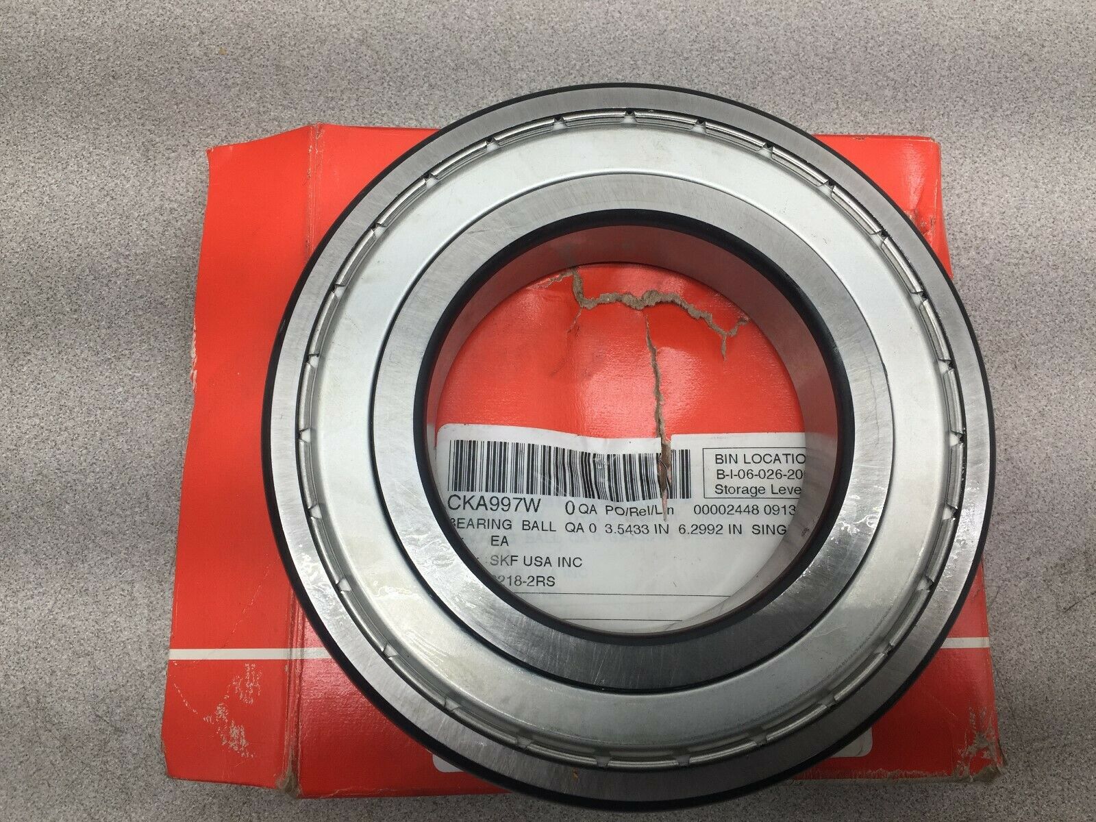 NEW IN BOX MRC ROLLER BEARING 218 SFF