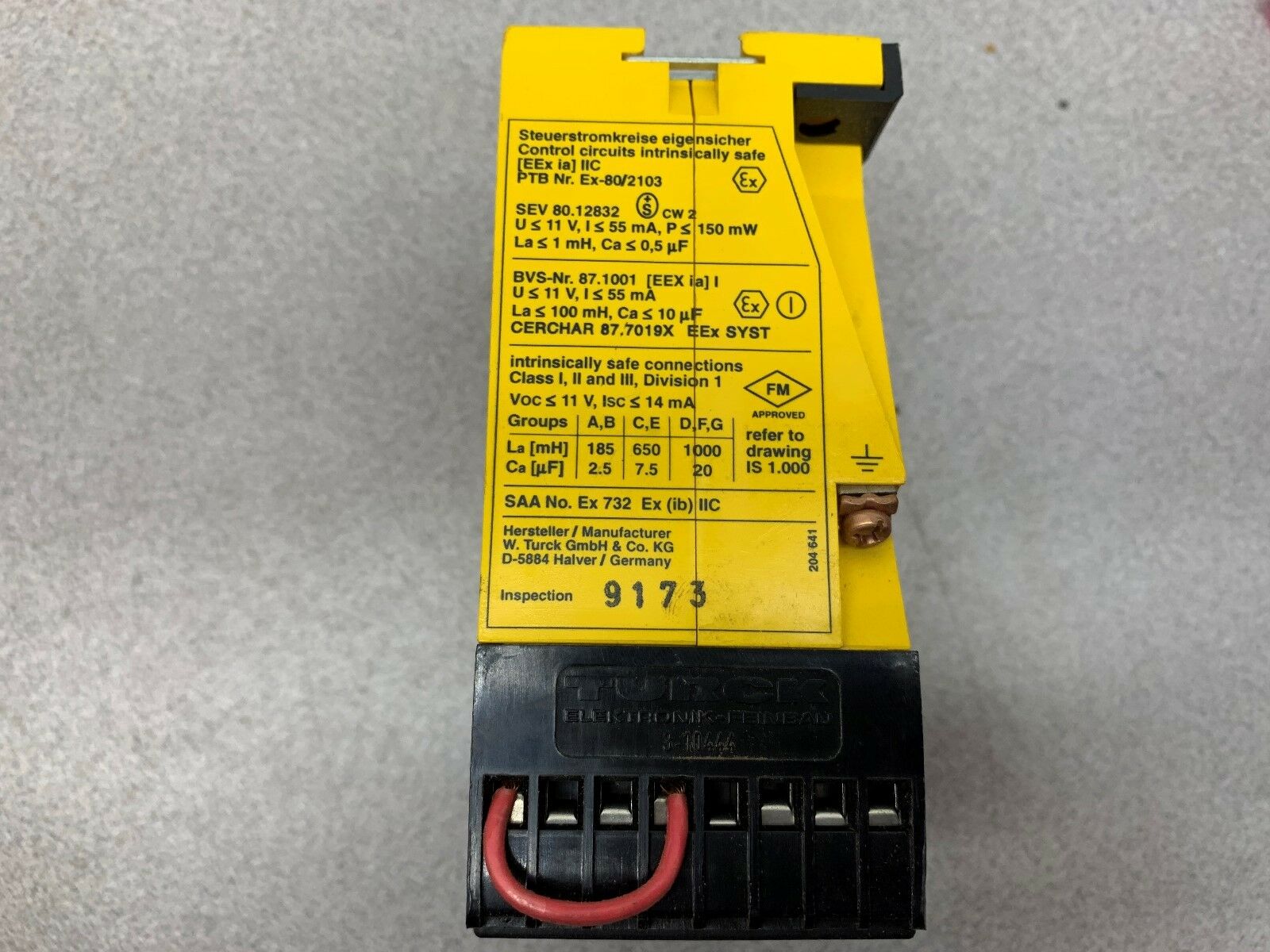 USED TURCK SWITCH MS13-22EX0-R