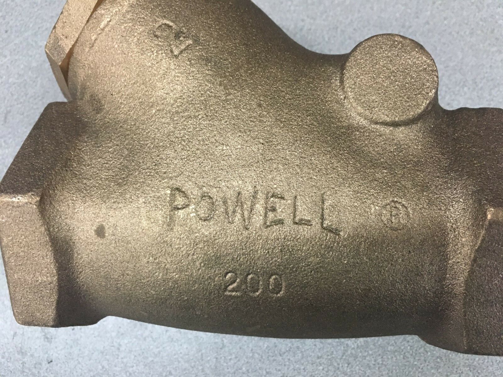 NEW NO BOX POWELL 2" CHECK VALVE 200