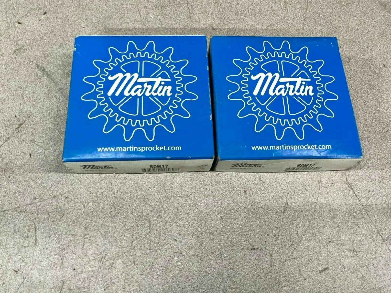 LOT OF 2 NEW IN BOX MARTIN SPROCKET 60B17