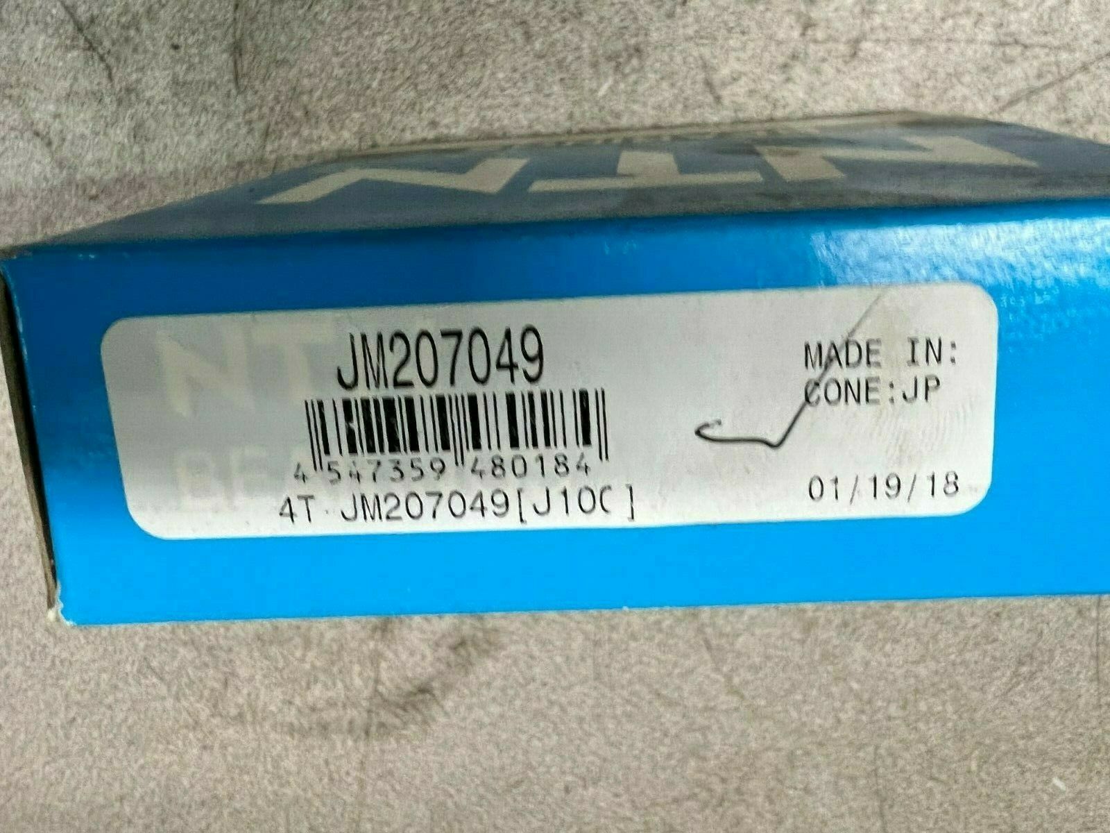 NEW IN BOX NTN ROLLER BEARING 4T-JM207049