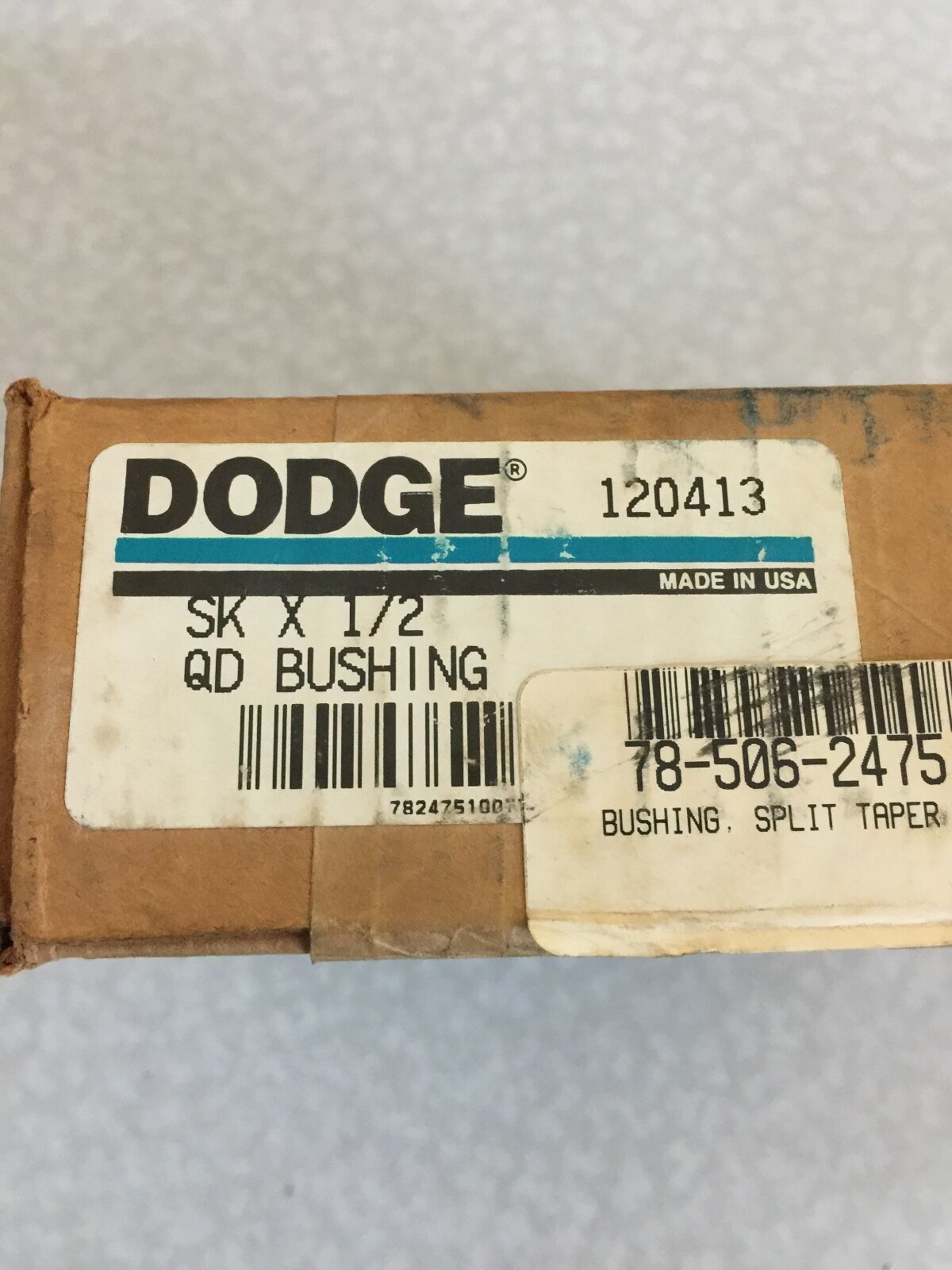 NEW  IN BOX DODGE SK X 1/2 QD BUSHING 120413