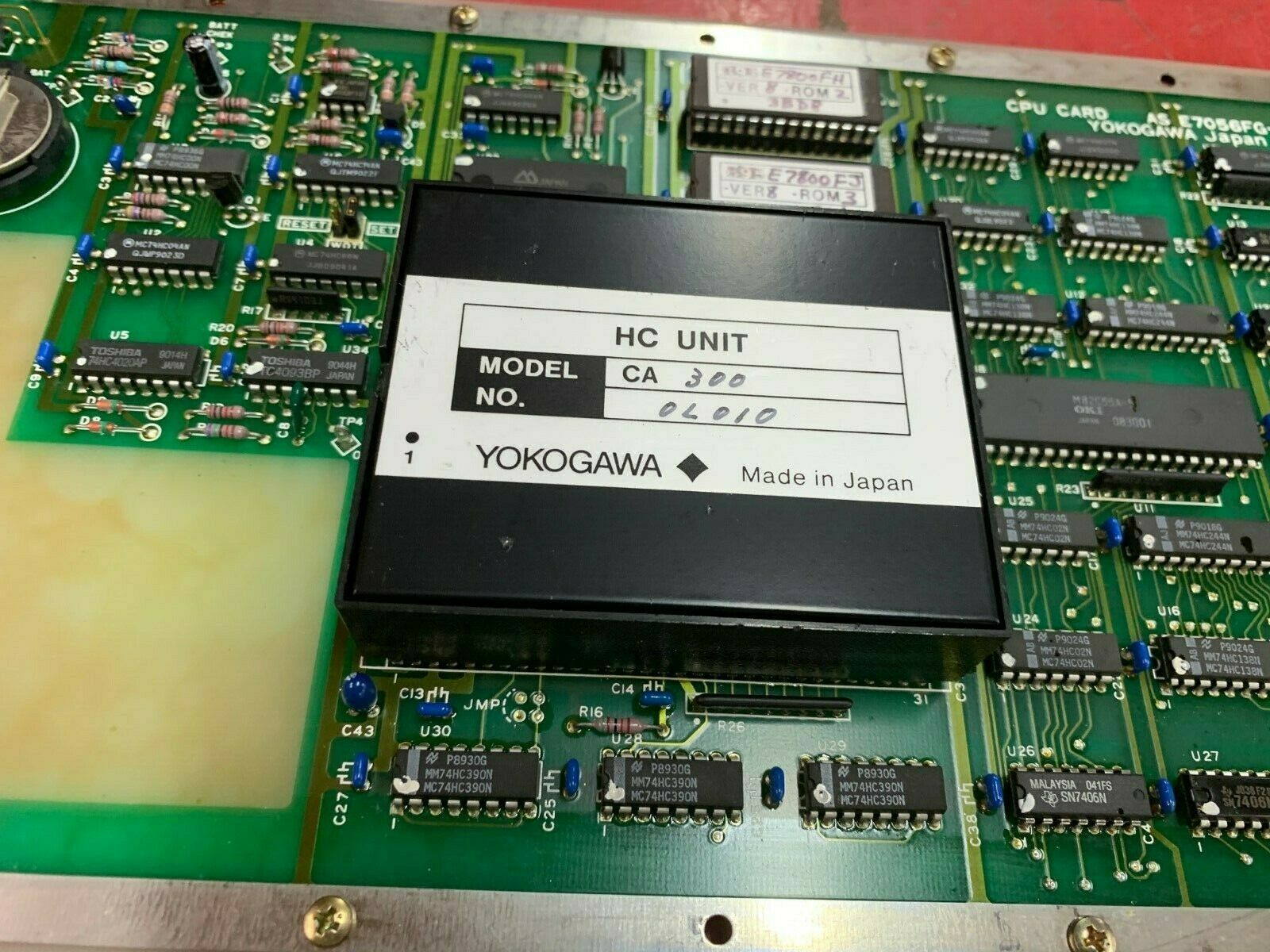 NEW NO BOX YOKOGAWA E7056FG-00 CPU CARD E7056GA