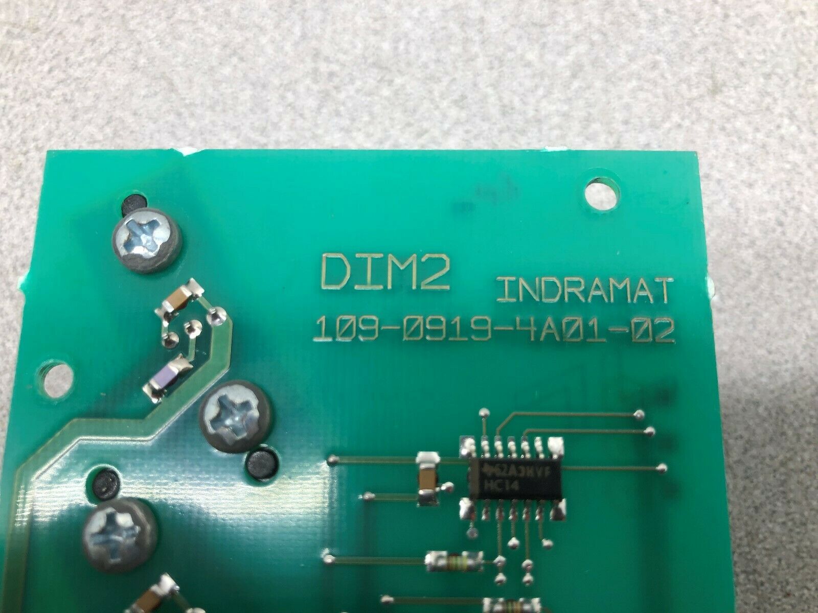 USED INDDRAMAT DIM2 CIRCUIT BOARD 109-0919-4B01-02