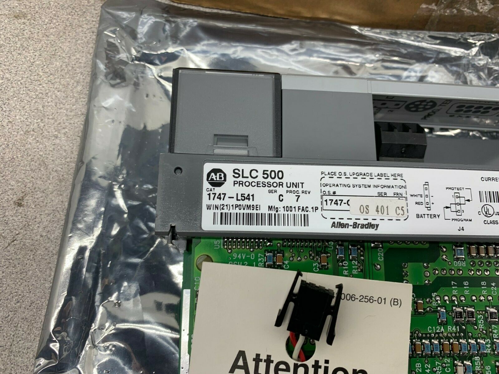 REMANUFACTURED ALLEN-BRADLEY SLC 500 PROCESSOR 1747-L541 SERIES C