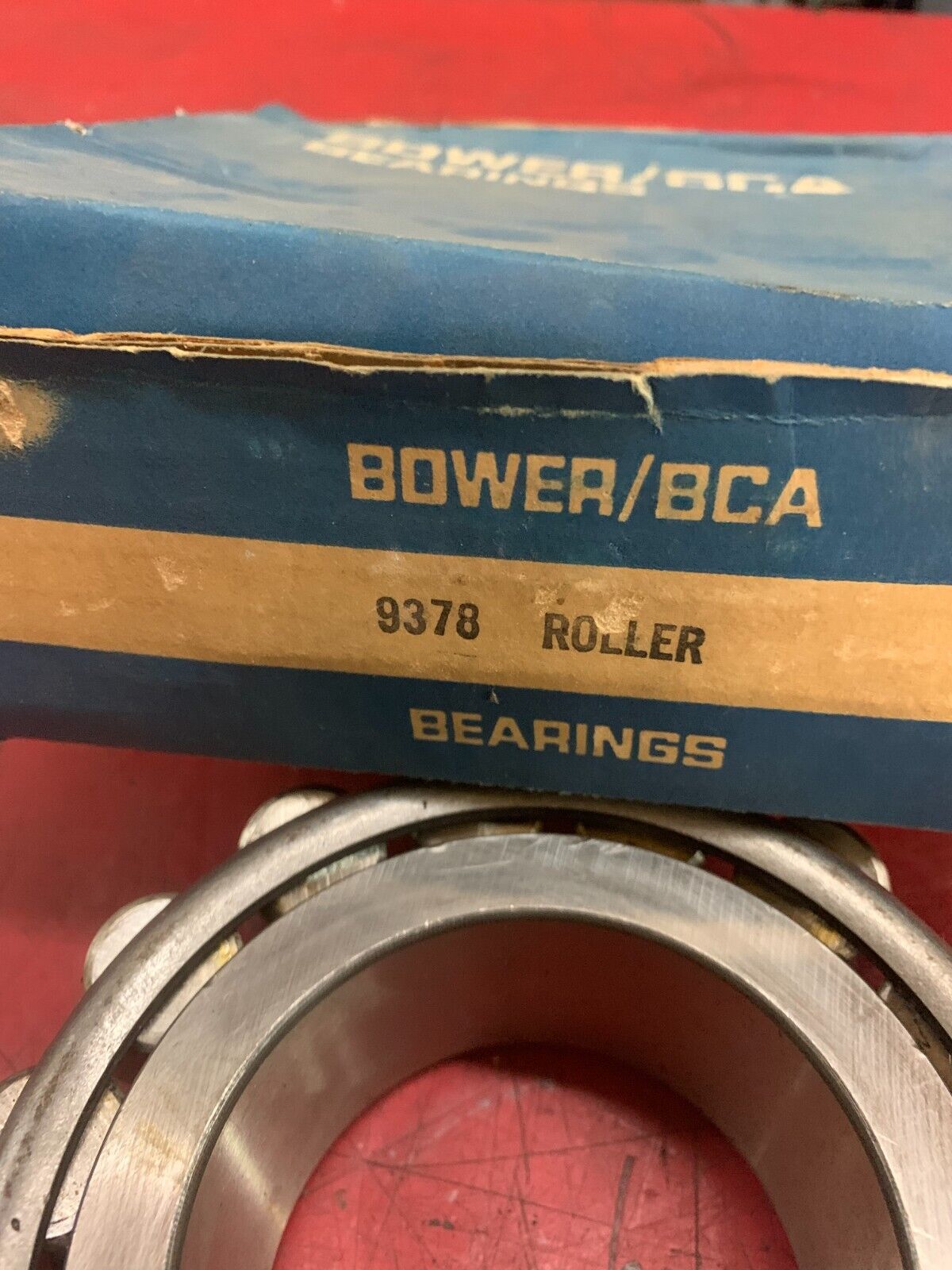 NEW IN BOX BOWER TAPERED ROLLER CONE BEARING 9378