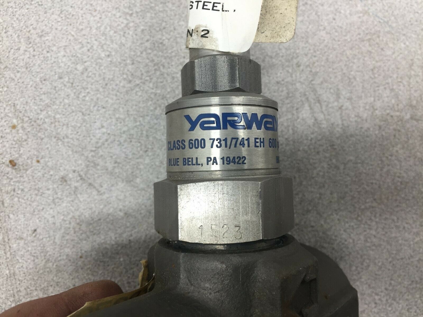 NEW NO BOX YARWAY SOCKET WELD STEAM TRAP 600 731/741