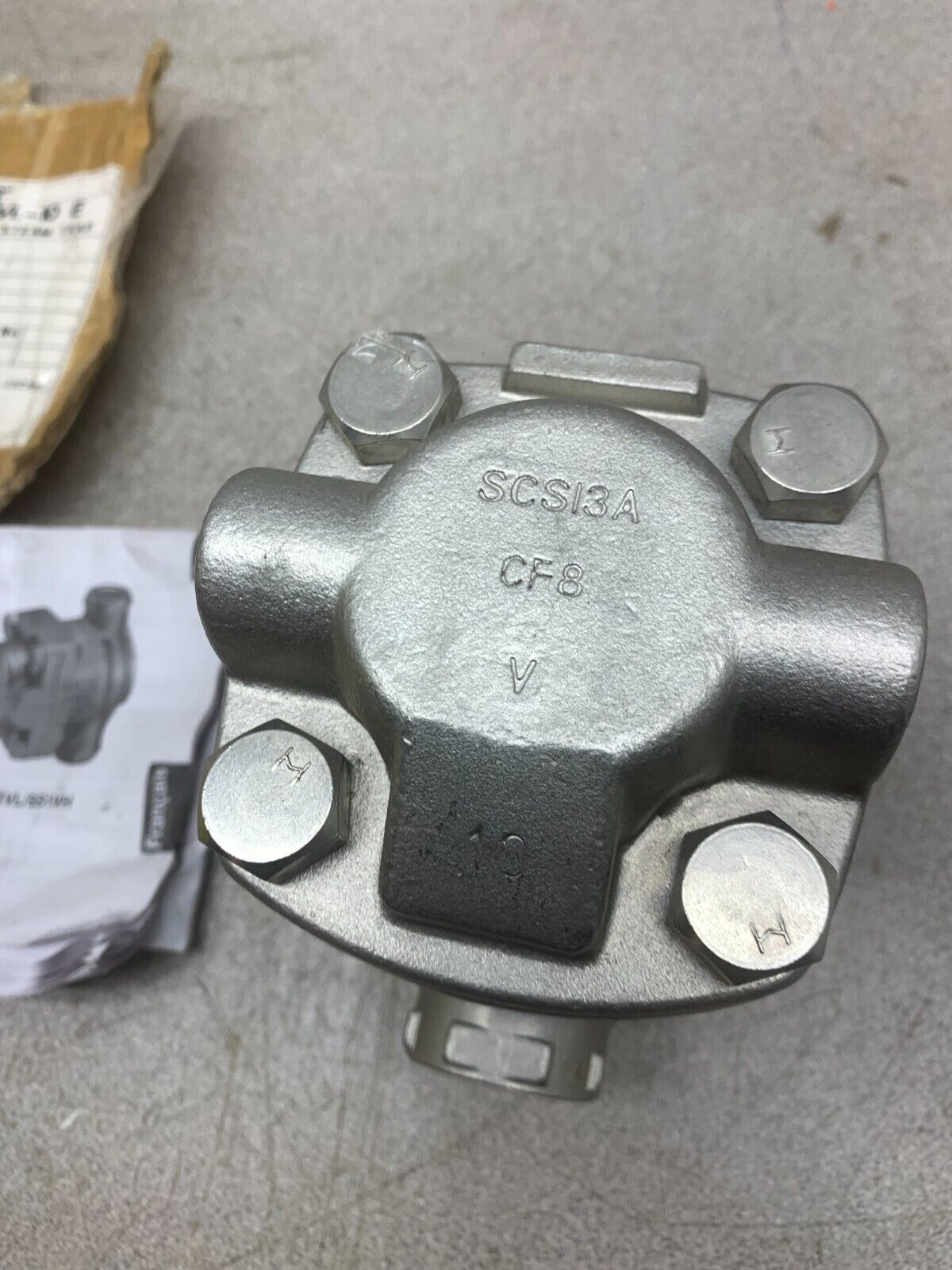 NEW NO BOX TLV 1/2" STEAM TRAP SS1VL-10E