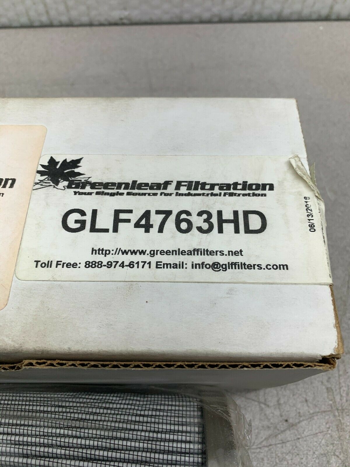 NEW IN BOX GREENLEAF 1986510 FILTER GLF4763HD