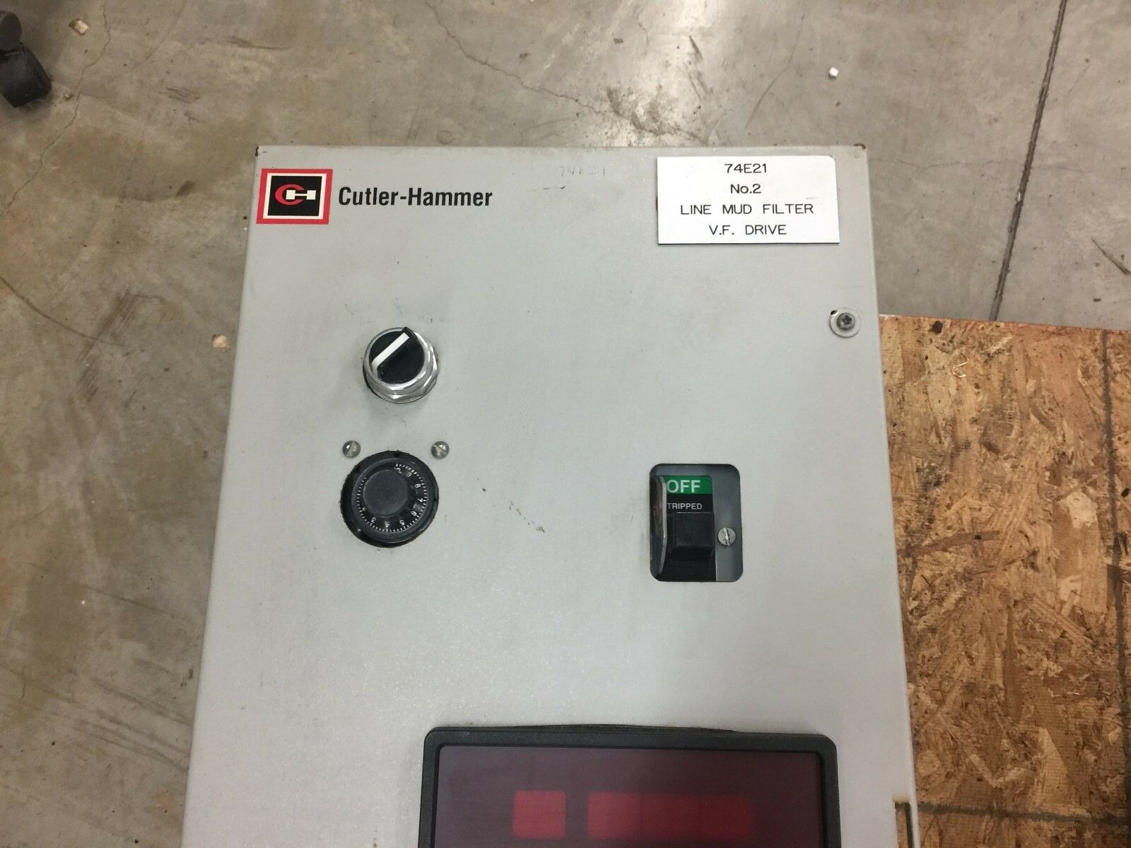 USED CUTLER HAMMER AF5000 SOLID STATE MOTOR CONTROL AF500708-480MOD