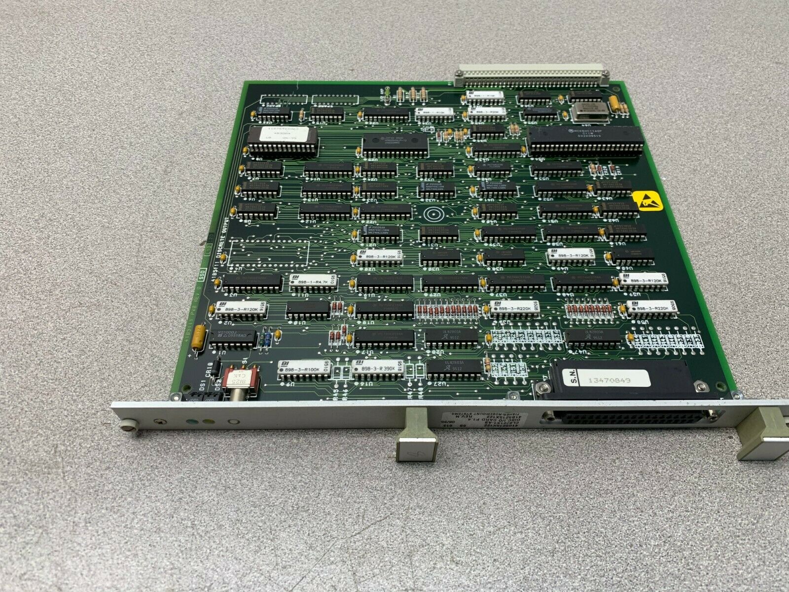 USED EMERSON I/O MODULE DISCRETE 41B5215X122