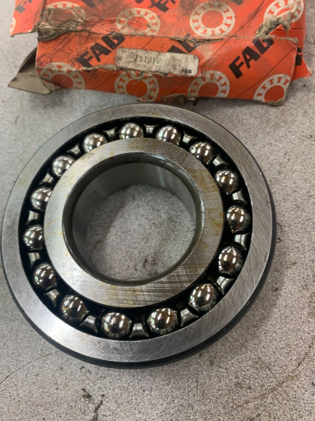 NEW FAG SELF ALIGNING BALL BEARING 1310TV