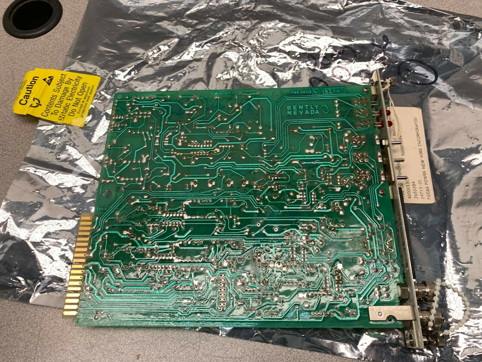 NEW NO BOX BENTLY NEVADA DUAL VIBRATION MONITOR PWA 24713-01Z