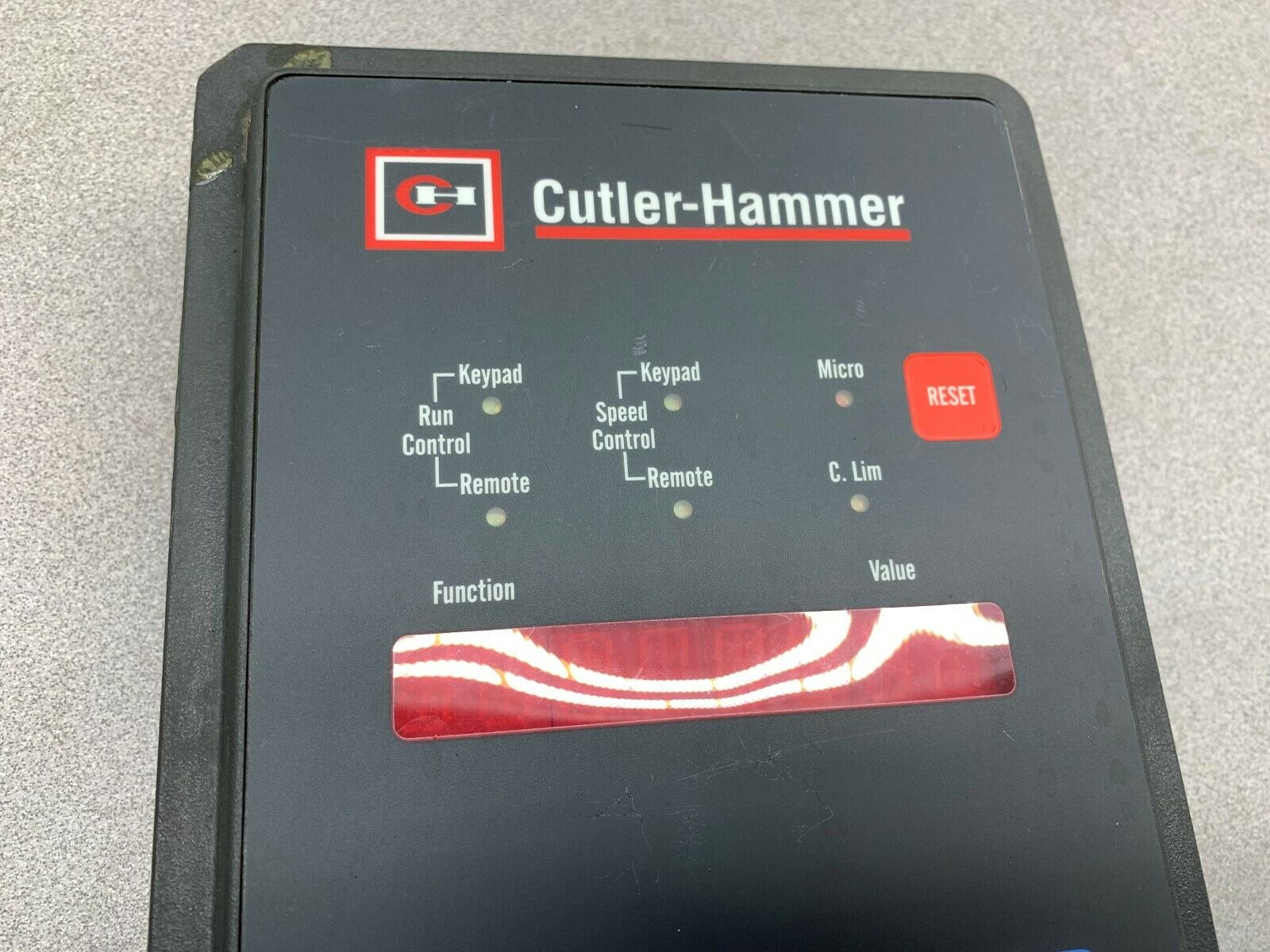 USED CUTLER-HAMMER CONTROL PANEL 3D17415G01 *CHIPPED*