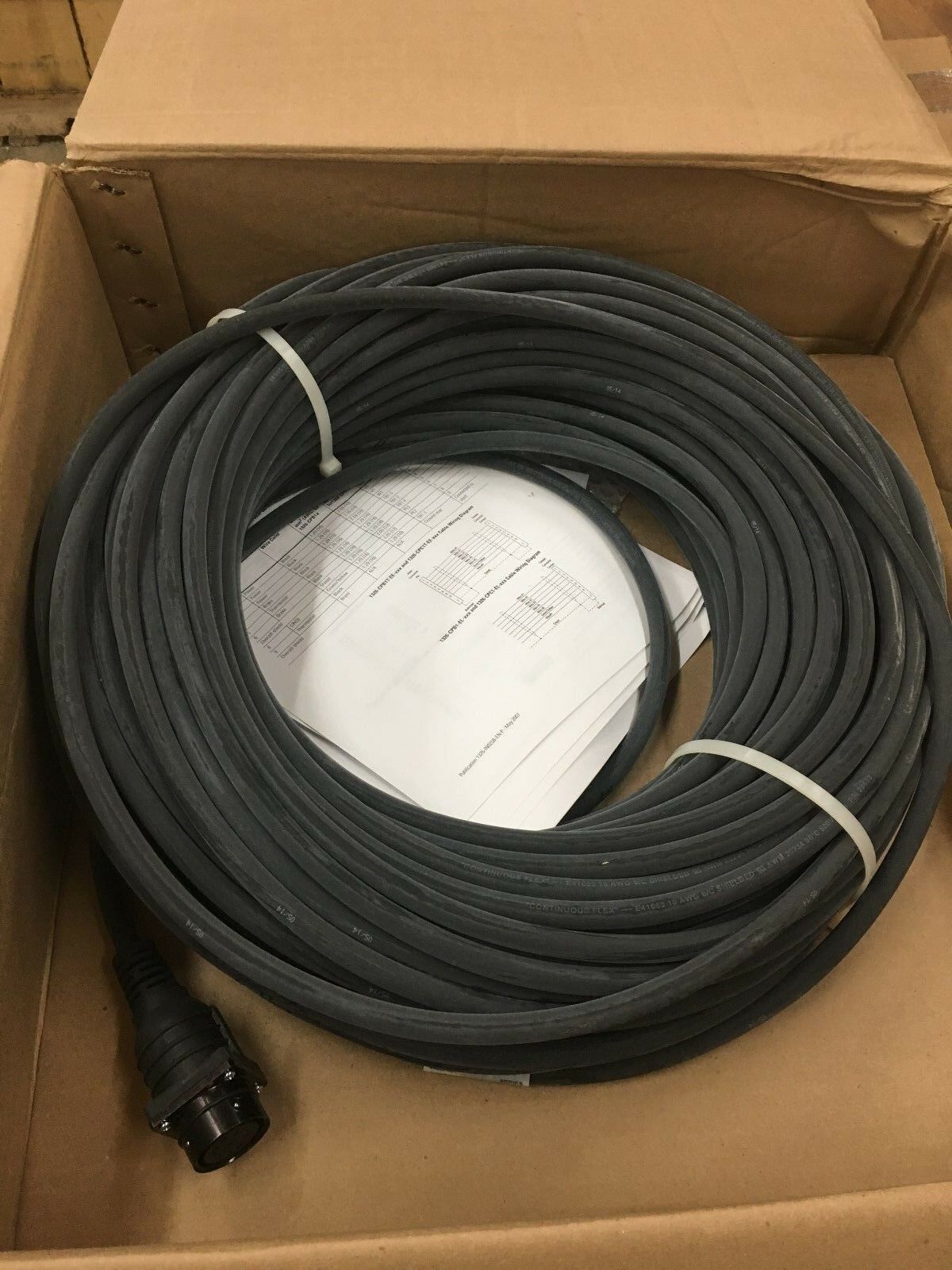 NEW IN BOX ALLEN-BRADLEY 60M SERVO CABLE ASSEMBLY 1326-CPB1-EL-060 SERIES B