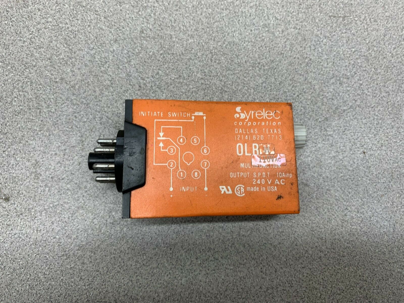 USED SYRELEC SWITCH OLRH