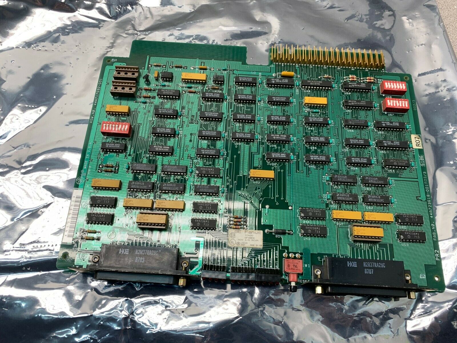 USED GENERAL ELECTRIC FANUC CIRCUIT BOARD IC600BF830K