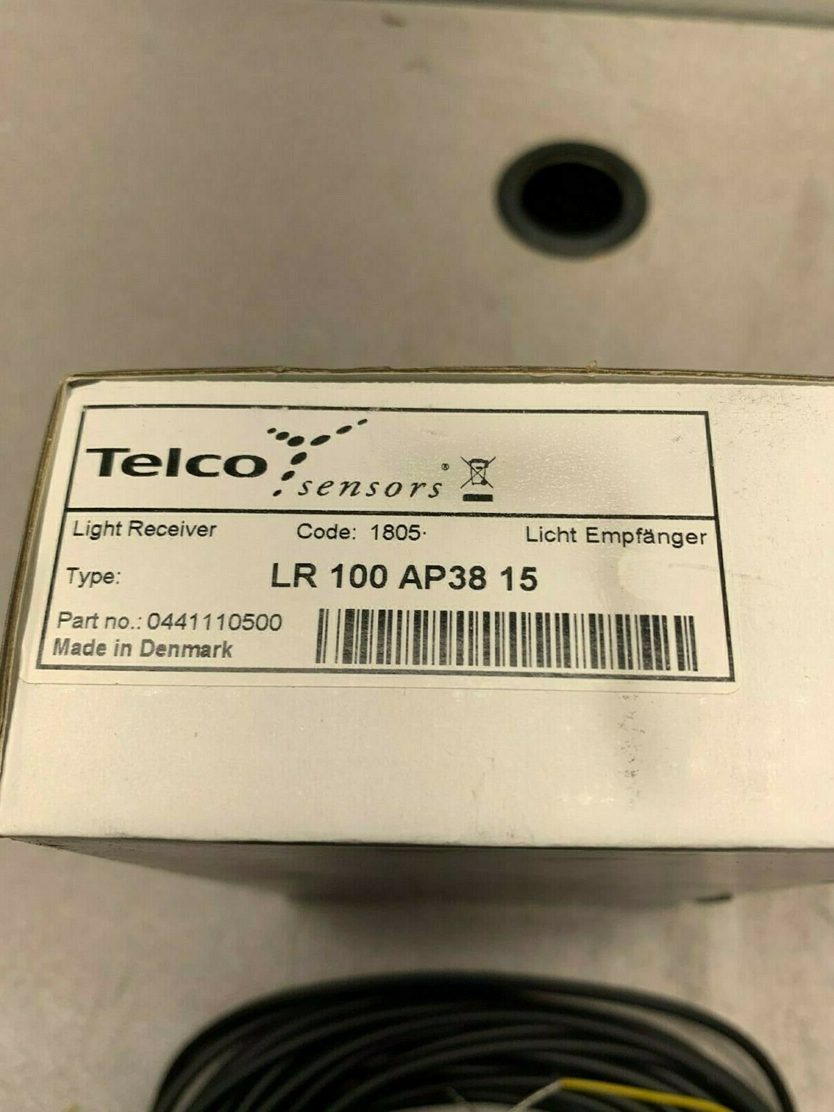 NEW IN BOX TELCO LIGHT RECIEVER  LR 100 AP38 15