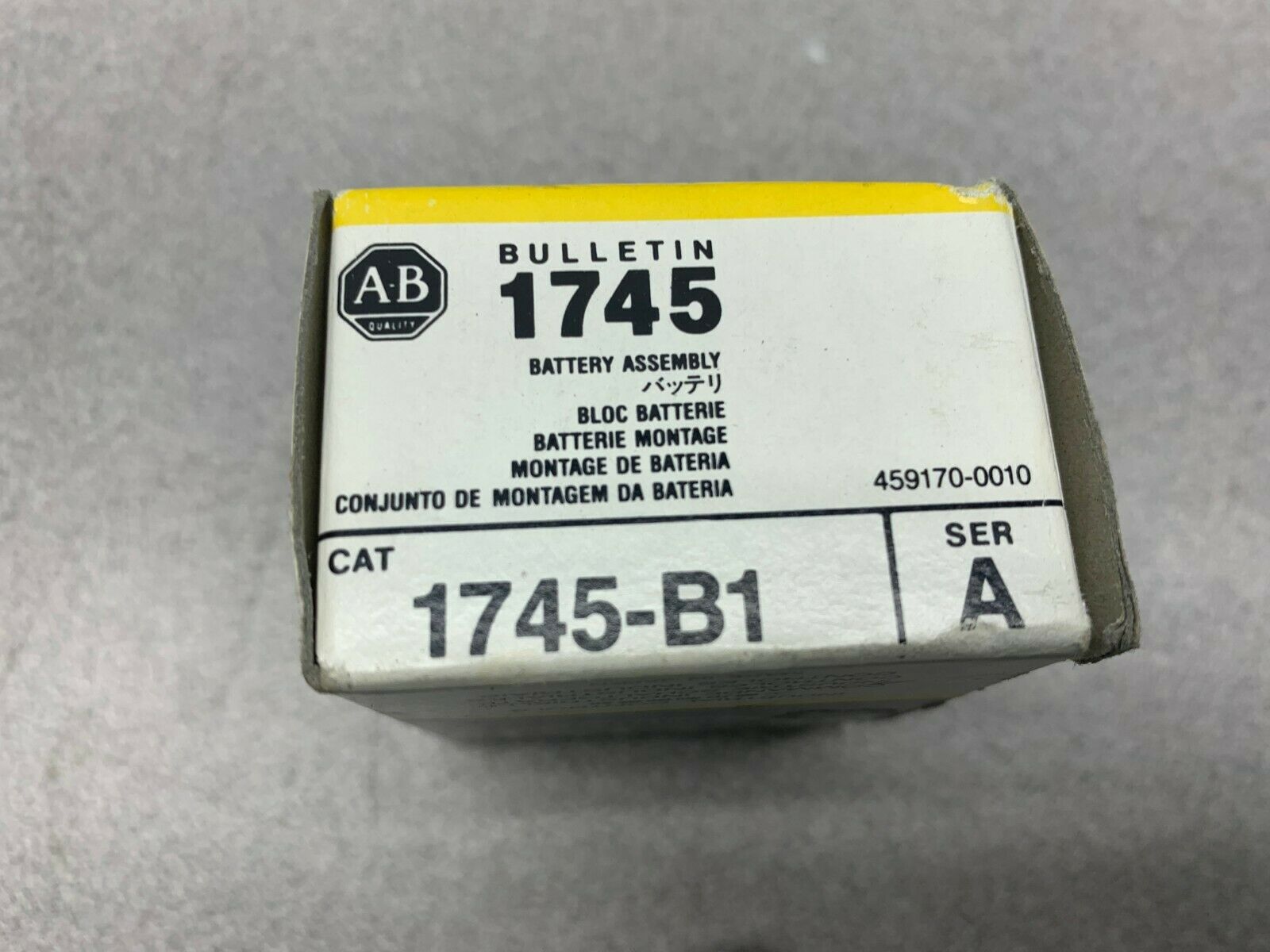 NEW IN BOX ALLEN BRADLEY BATTERY ASSEMBLY 1745-B1 SERIES A